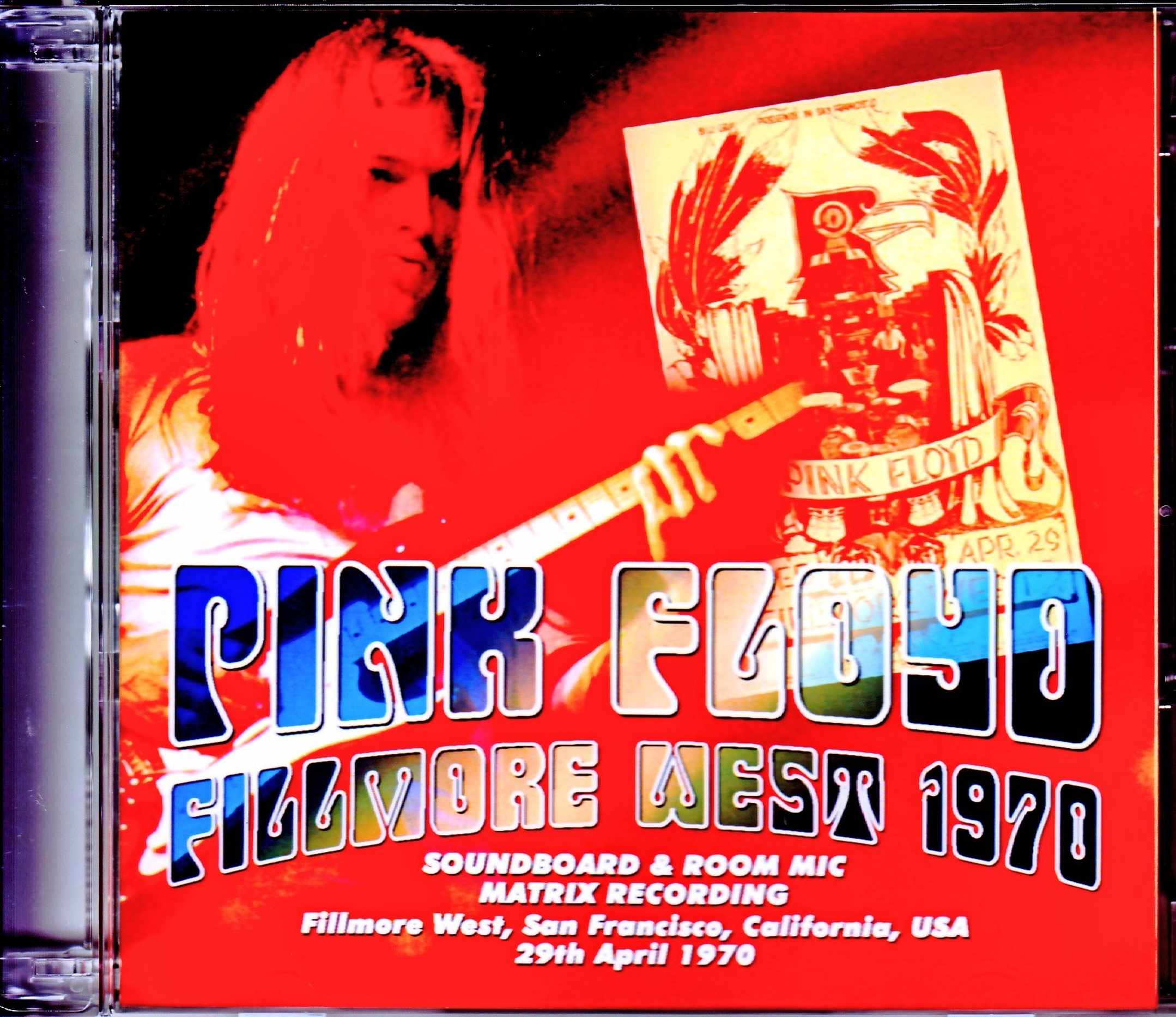 Pink Floyd ピンク・フロイド/CA,USA 4.29.1970 SBD & Room MIC Matrix Edition