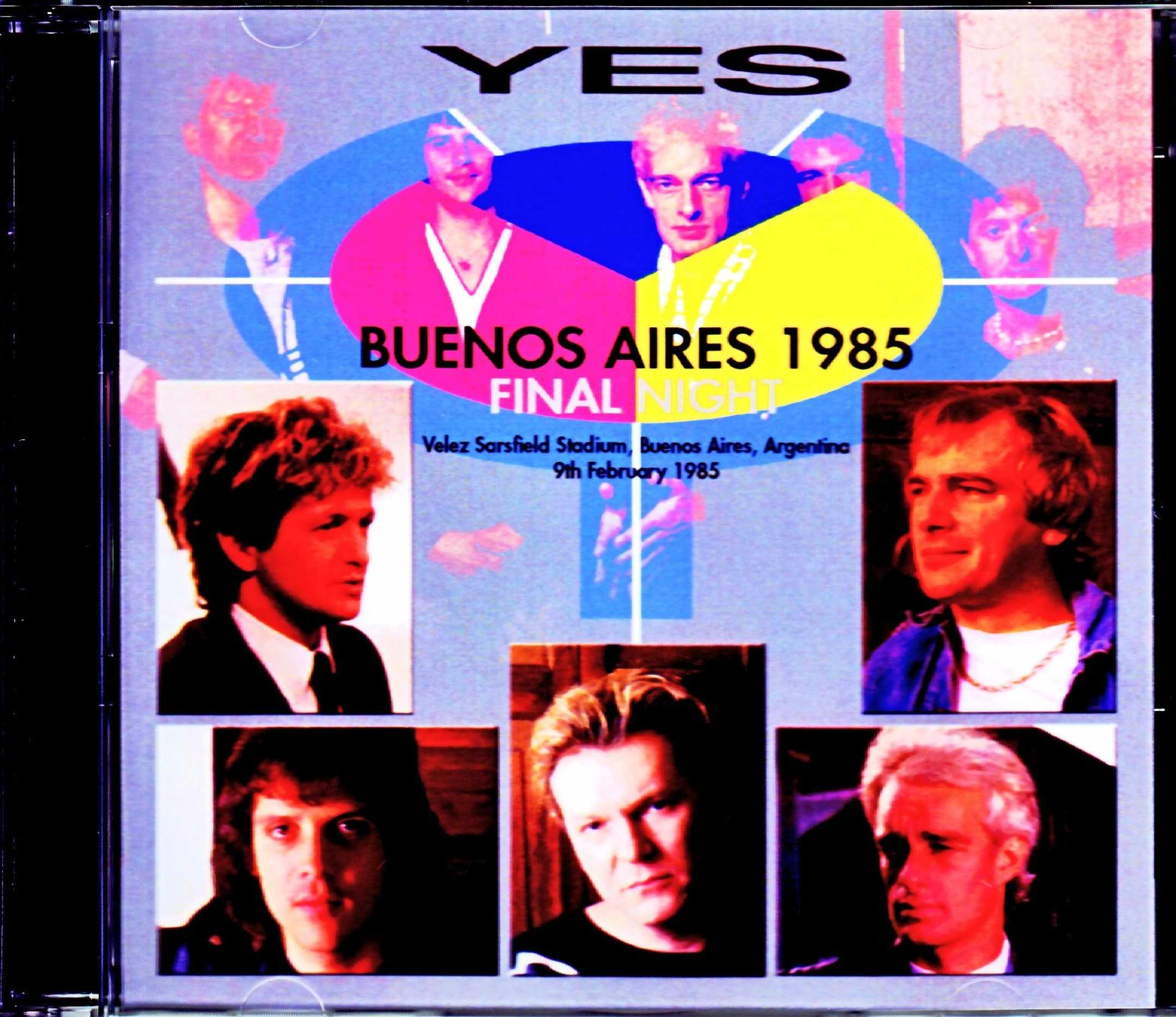 Yes イエス/Argentina 2.9.1985 Upgrade