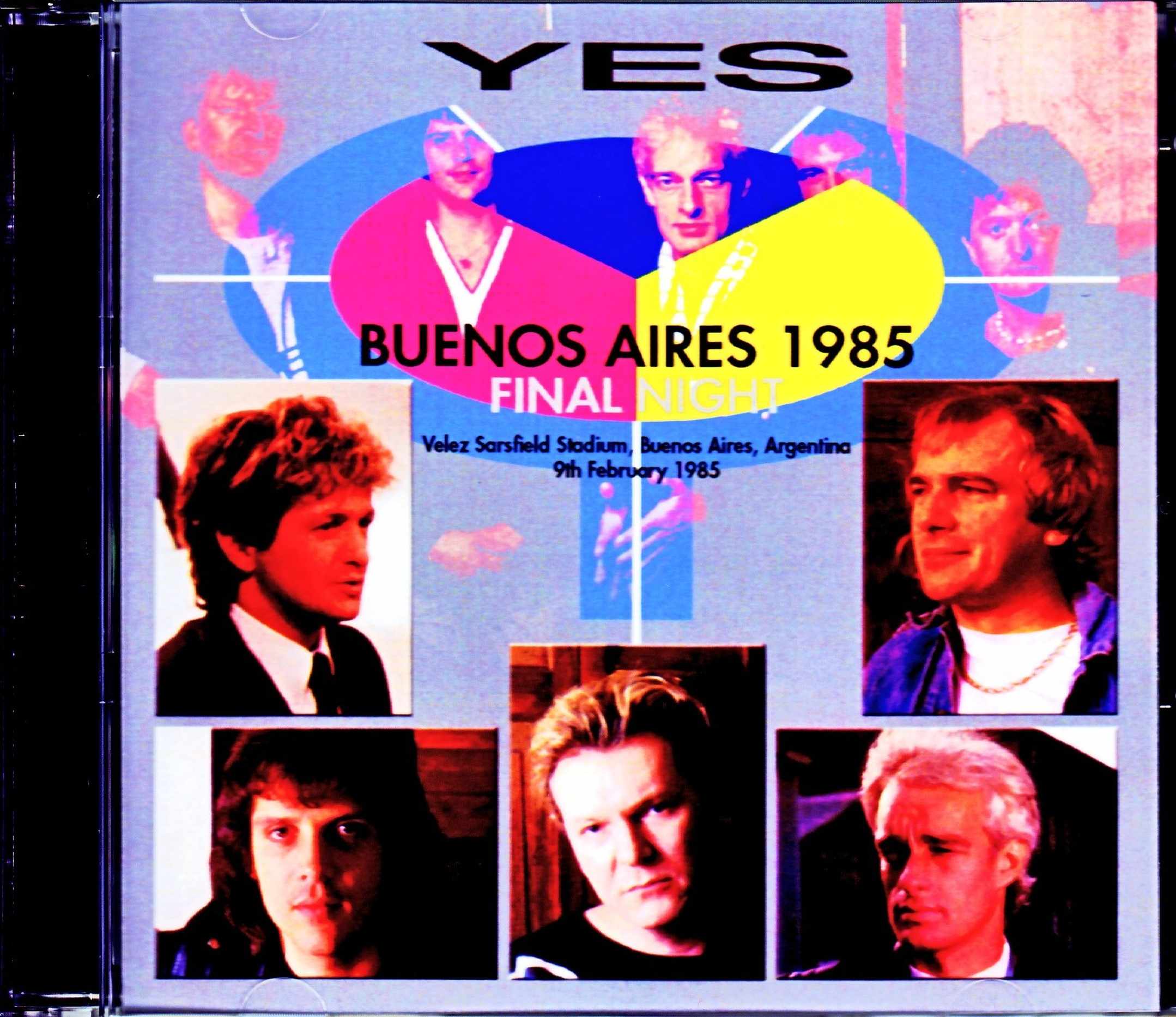 Yes イエス/Argentina 1985 Upgrade