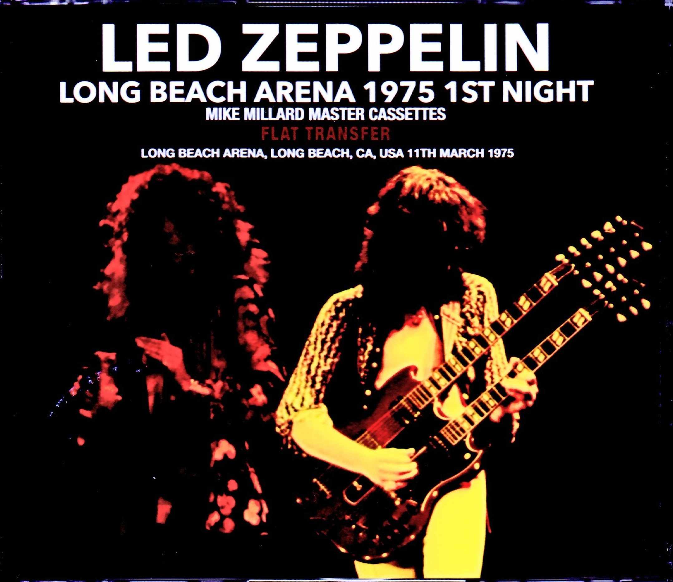 Led Zeppelin レッド・ツェッペリン/CA,USA 3.11.1975 Mike Millard Master Tapes Flat Transfer