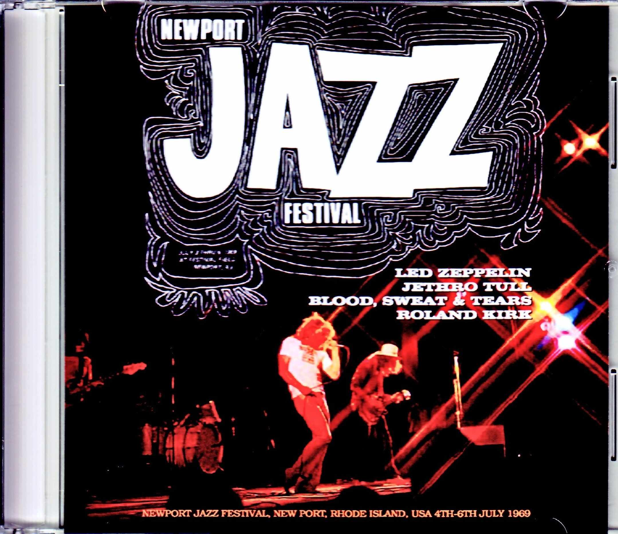 Led Zeppelin,Jethro Tull,Blood Sweat & Tears,Roland Kirk レッド・ツェッペリン/RI,USA 1969