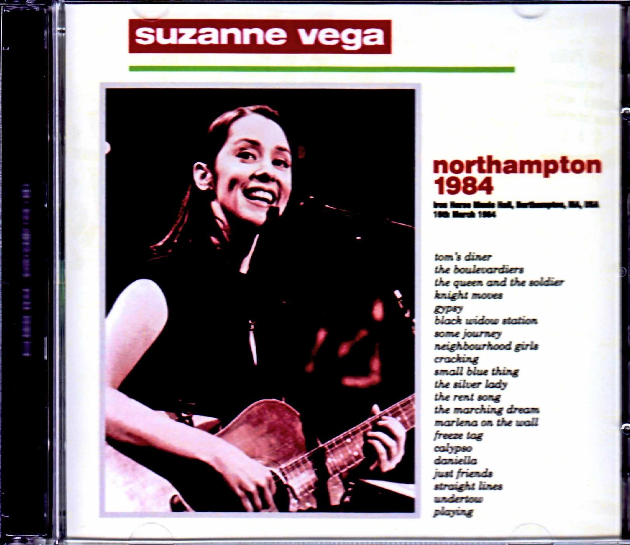 Suzanne Vega スザンヌ・ヴェガ/MA,USA 1984 2Shows