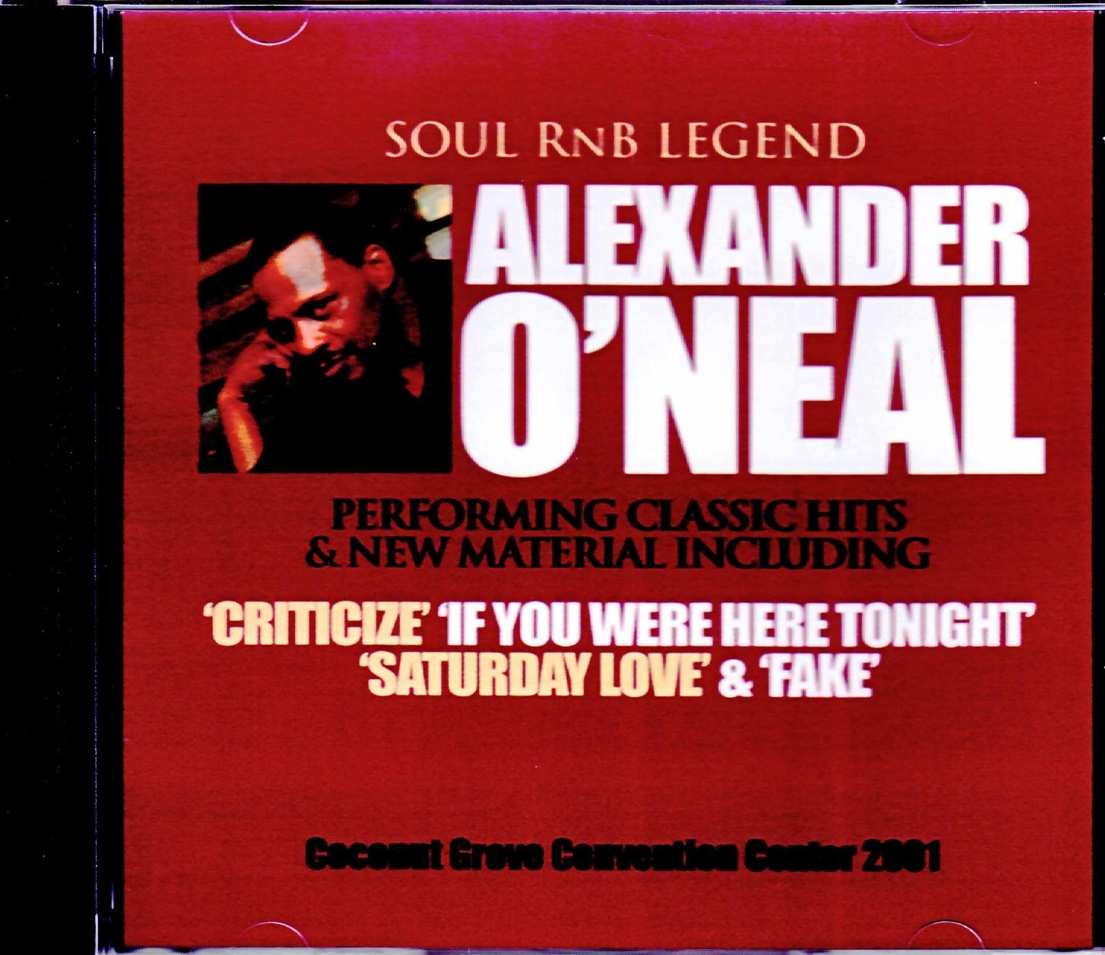 Alexander O'Neal アレキサンダー・オニール/FL,USA 2001