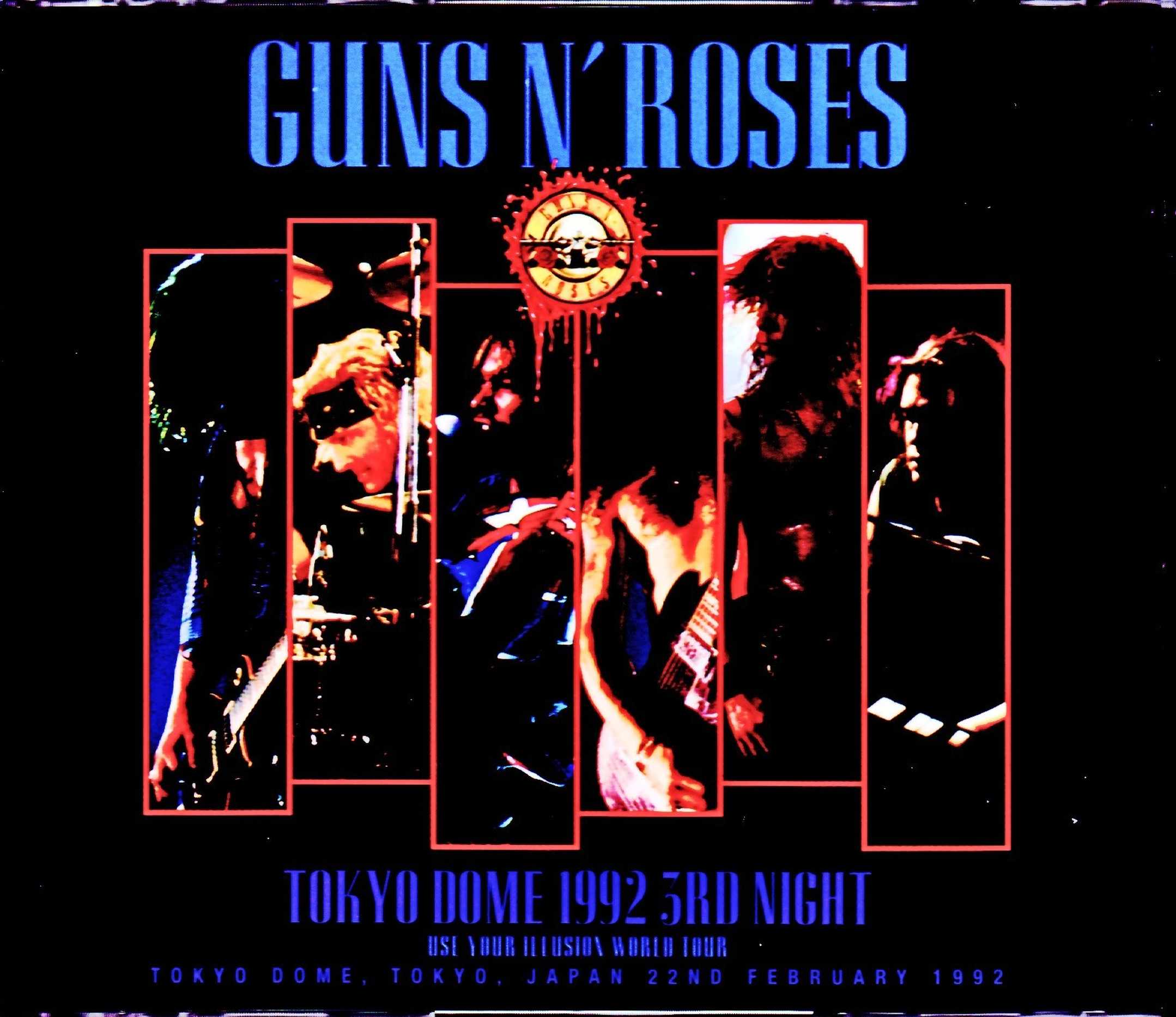 Guns N' Roses ガンズ・アンド・ローゼス/Tokyo,Japan 2.22.1992 Upgrade