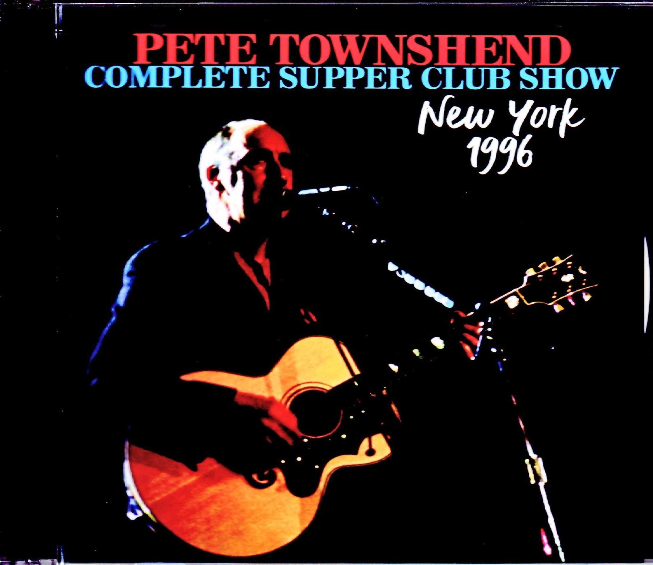 Pete Townshend ピート・タウンゼンド/NY,USA 1996