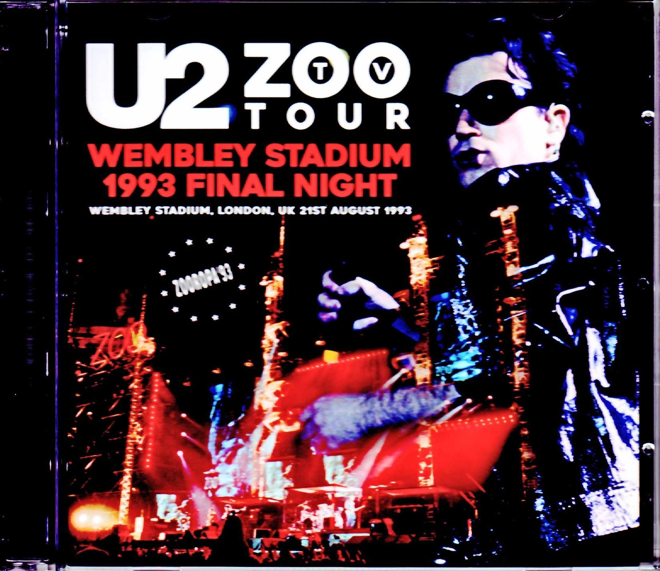 U2 ユーツー/London,UK 8.21.1993