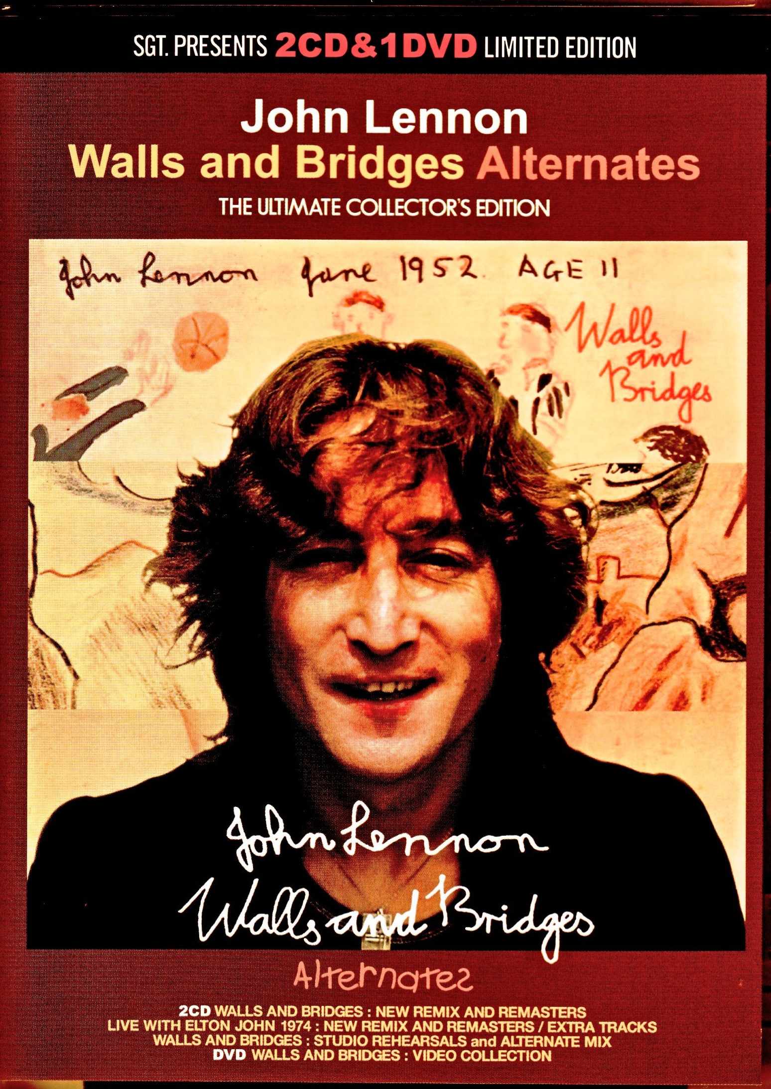 John Lennon ジョン・レノン/ウォールズ・アンド・ブリッジス Walls and Bridges Alternate Ultimate Collector's Edition