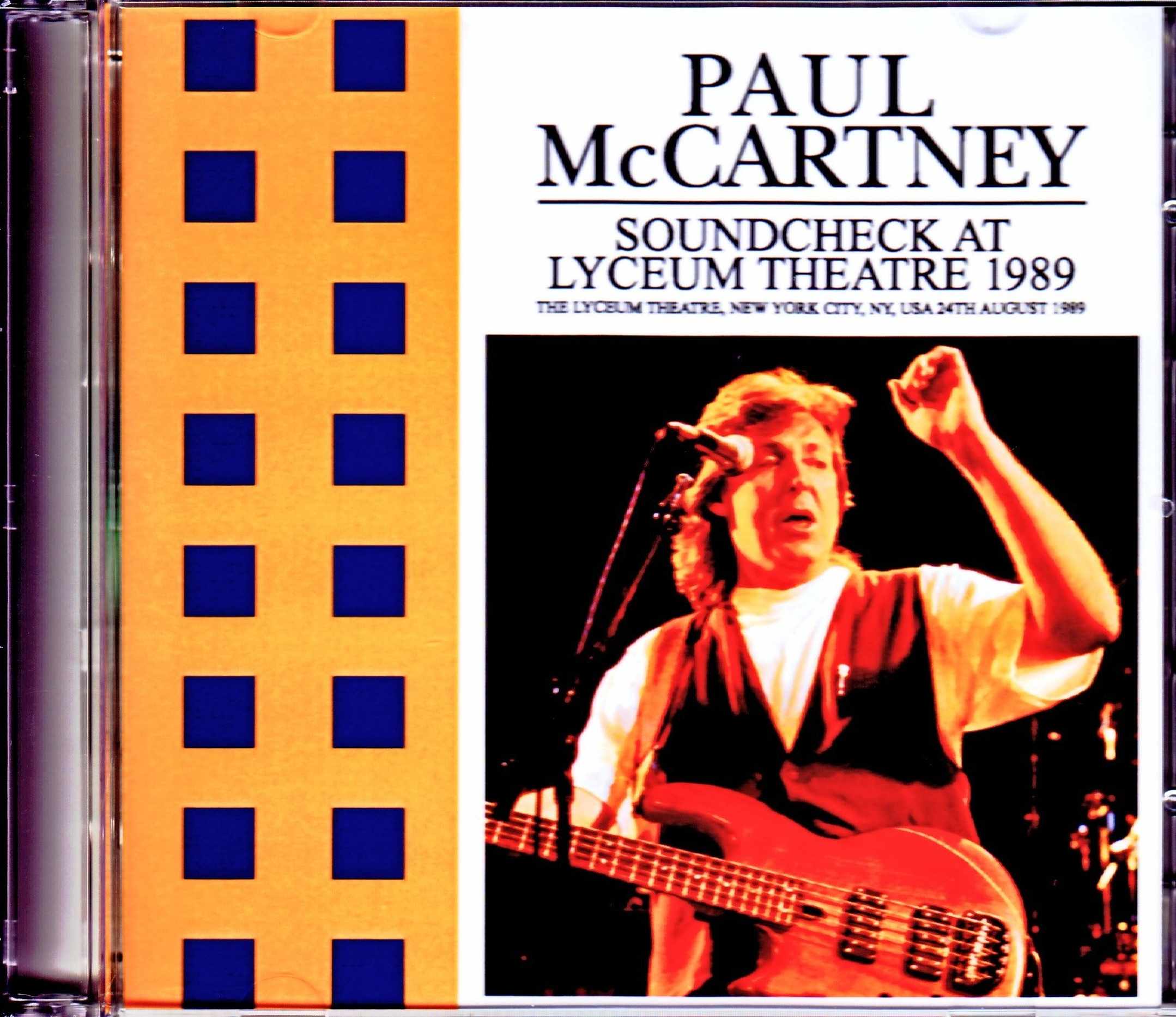 Paul McCartney ポール・マッカートニー/NY,USA 8.24.1989 Soundcheck
