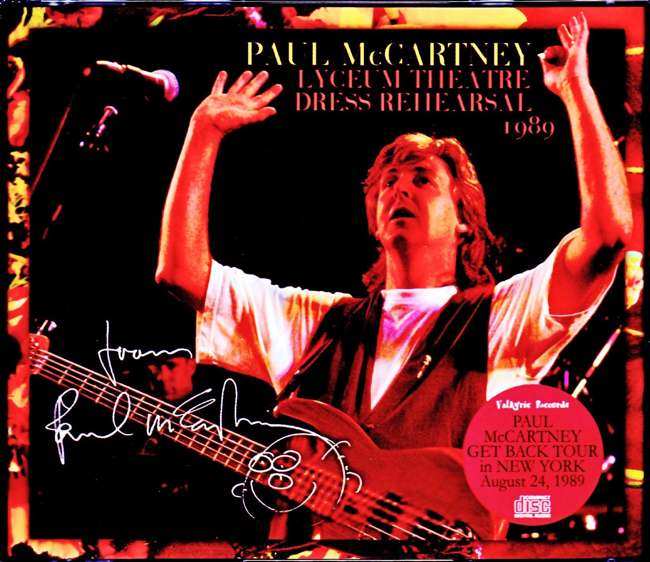 Paul McCartney ポール・マッカートニー/公開ドレス・リハーサル NY,USA 1989 完全収録