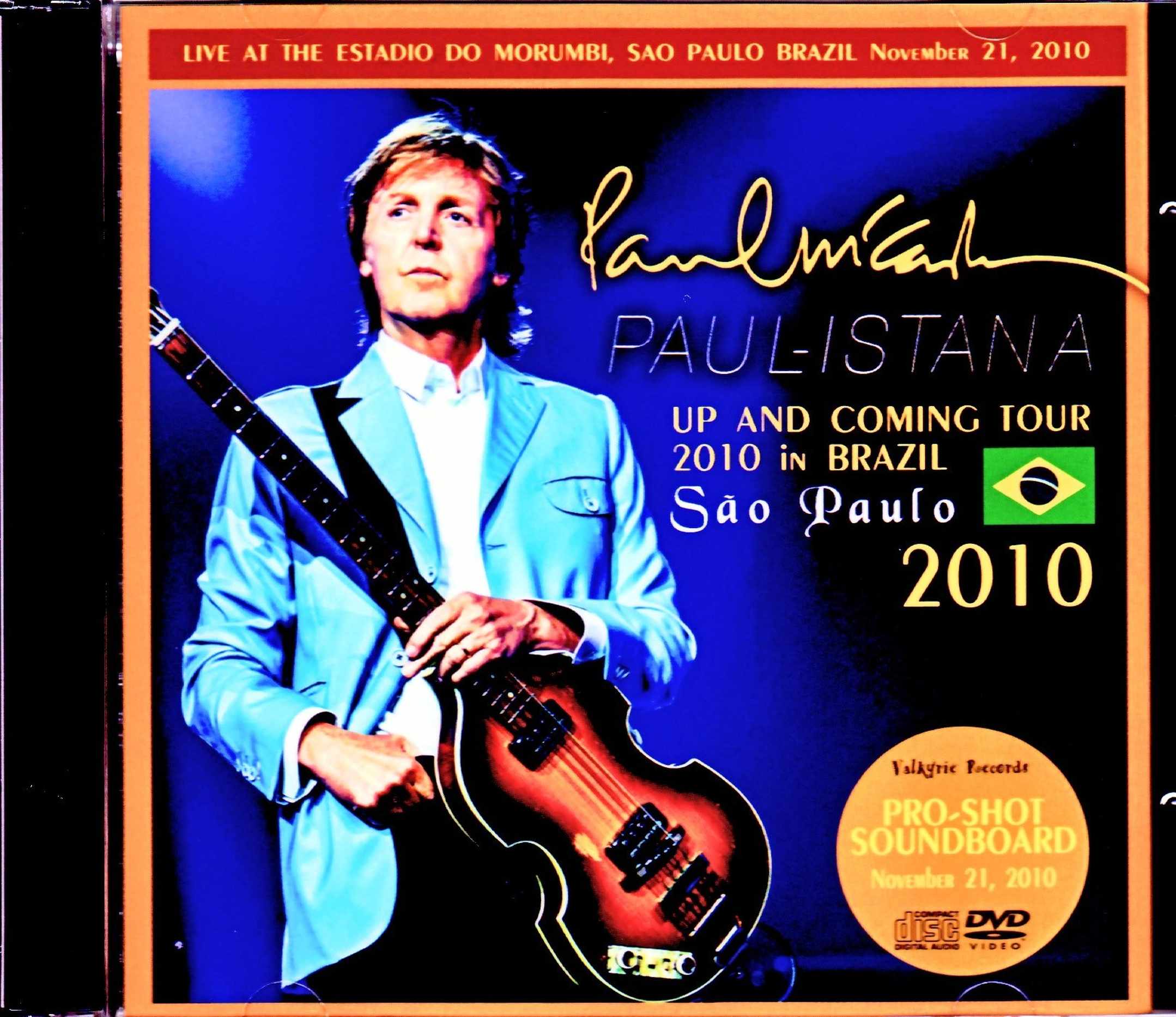 Paul McCartney ポール・マッカートニー/ブラジル・サンパウロ公演 S & V 2010年 他
