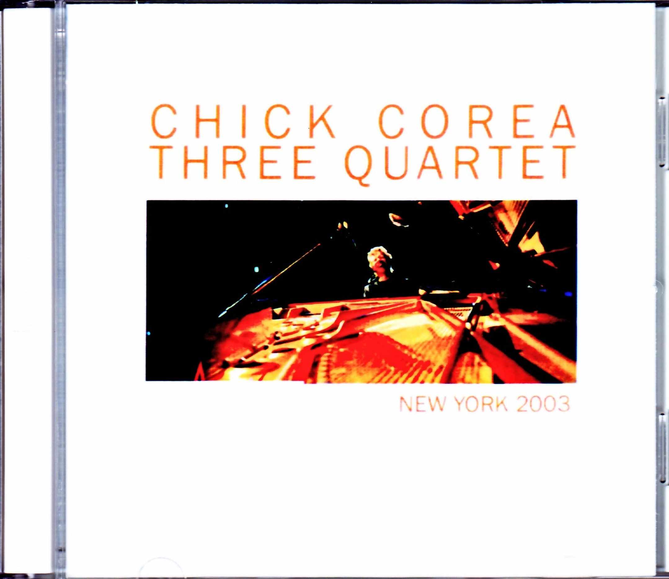 Chick Corea,Michael Brecker チック・コリア マイケル・ブレッカー/NY,USA 2003