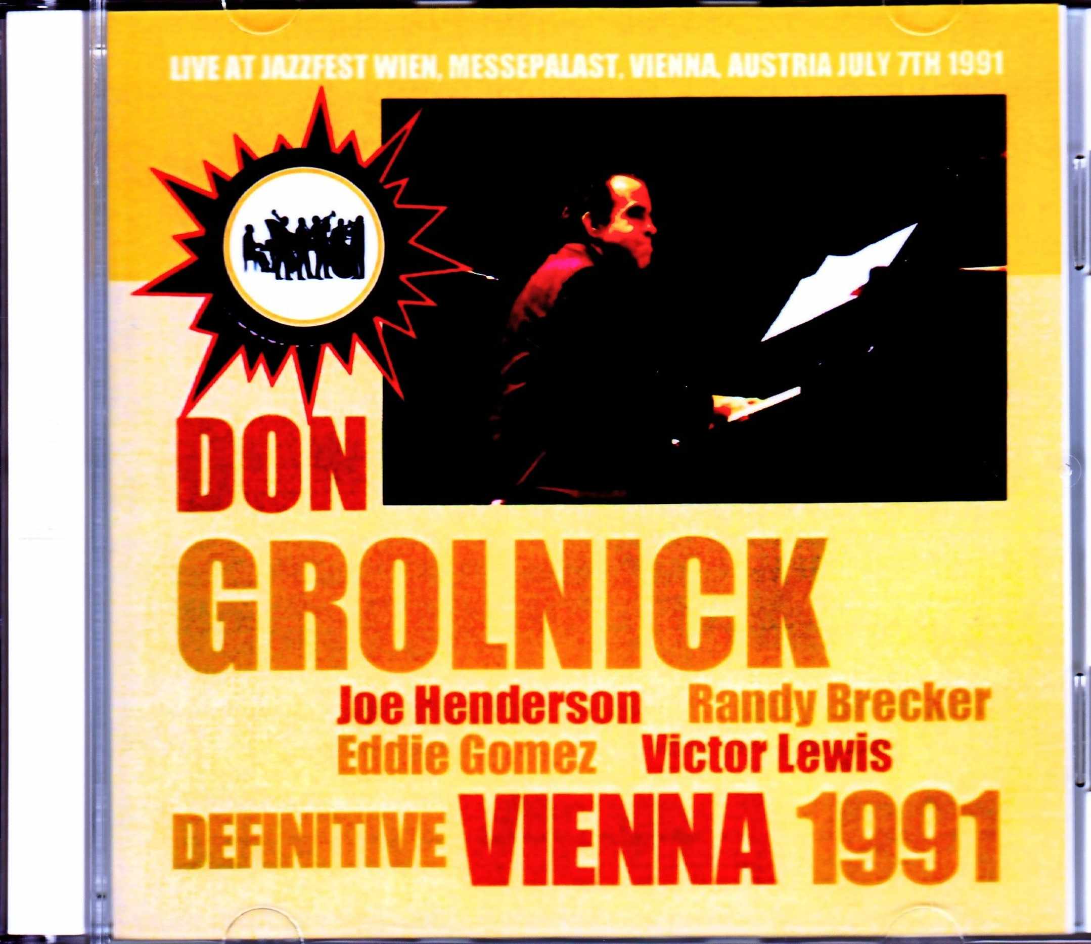 Don Grolnick,Joe Henderson ドン・グロルニック ジョー・ヘンダーソン/Austria 1991 Upgrade