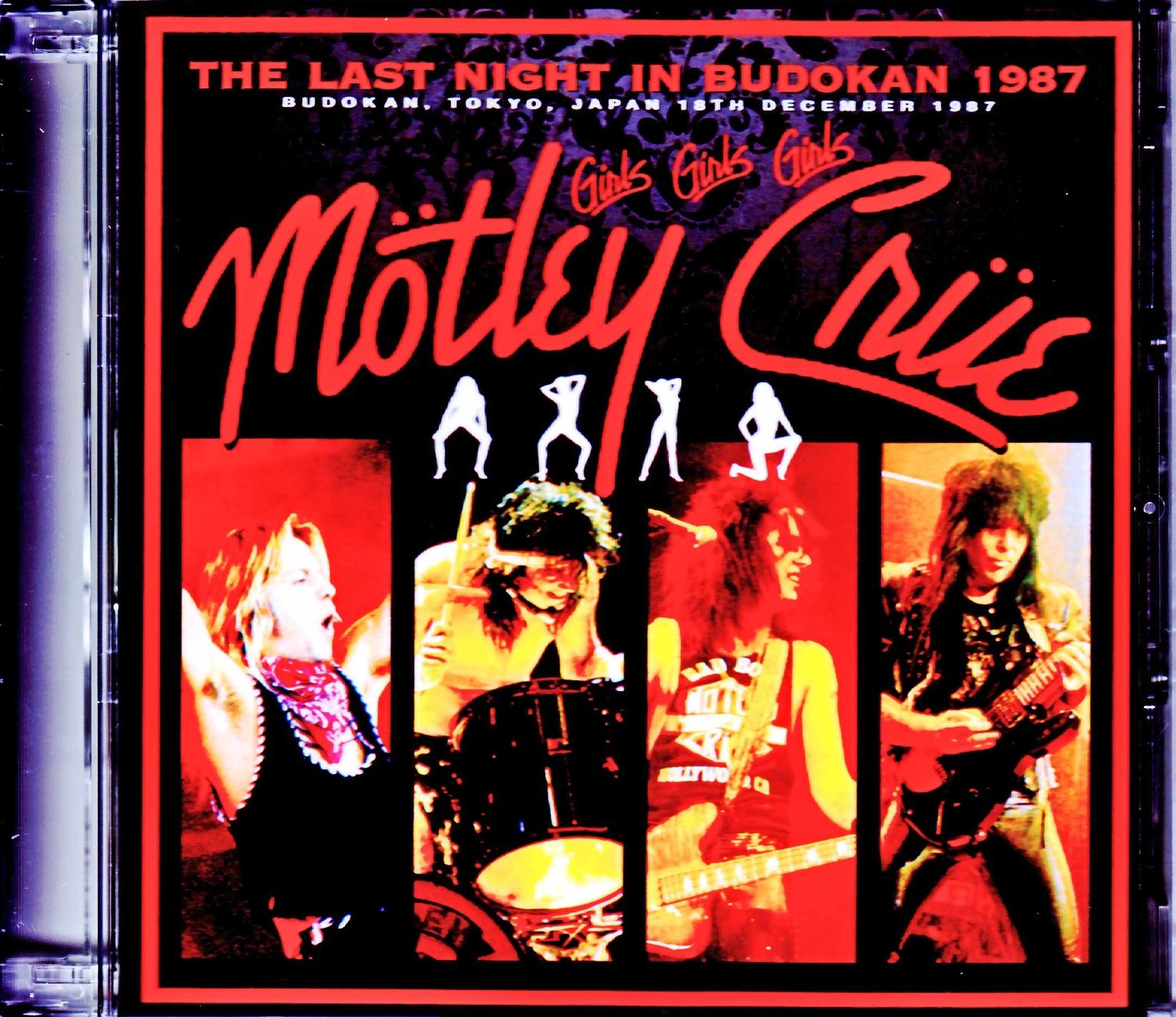 Motley Crue モトリー・クルー/Tokyo,Japan 12.18.1987