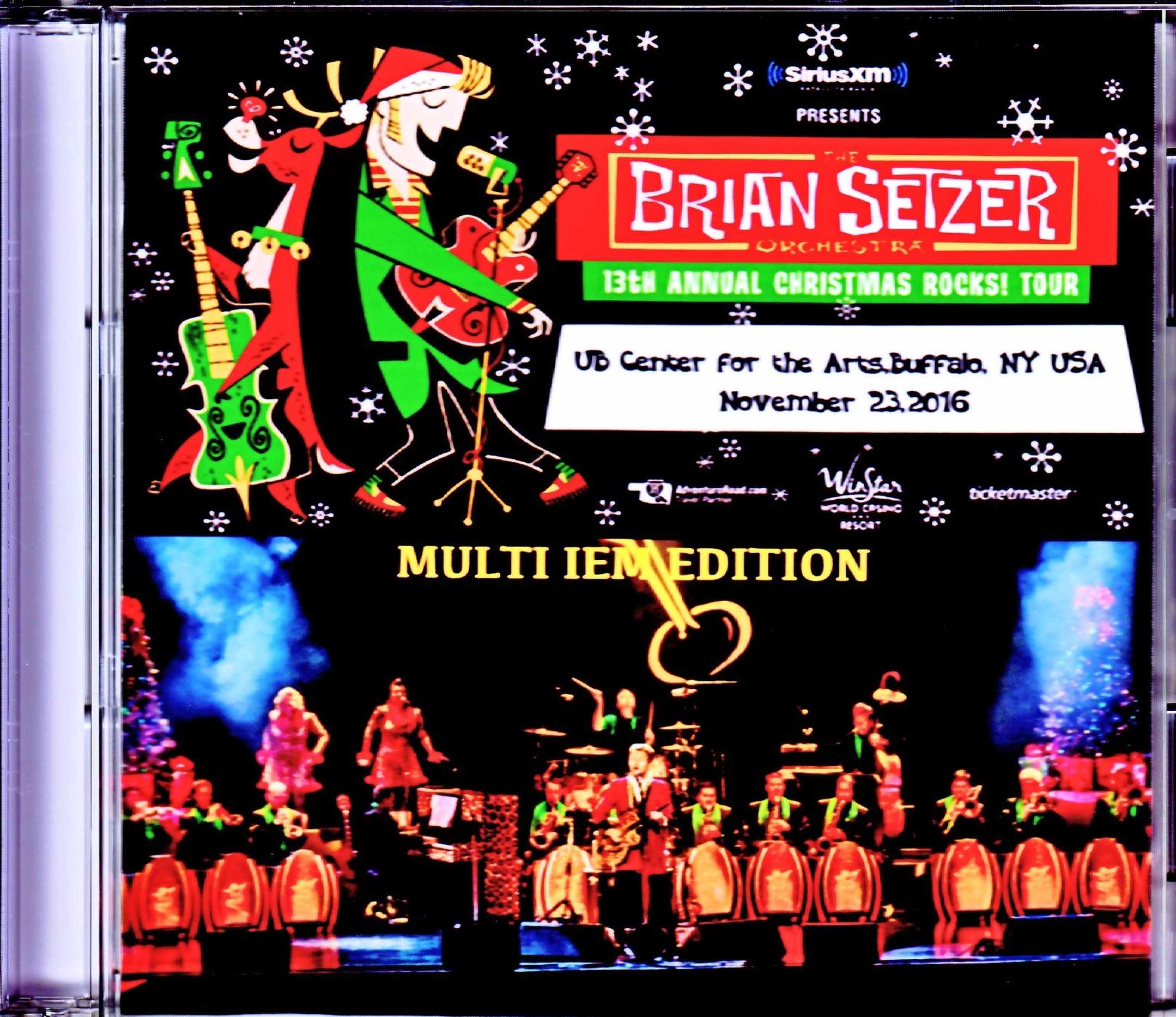 Brian Setzer ブライアン・セッツアー/NY,USA 2016