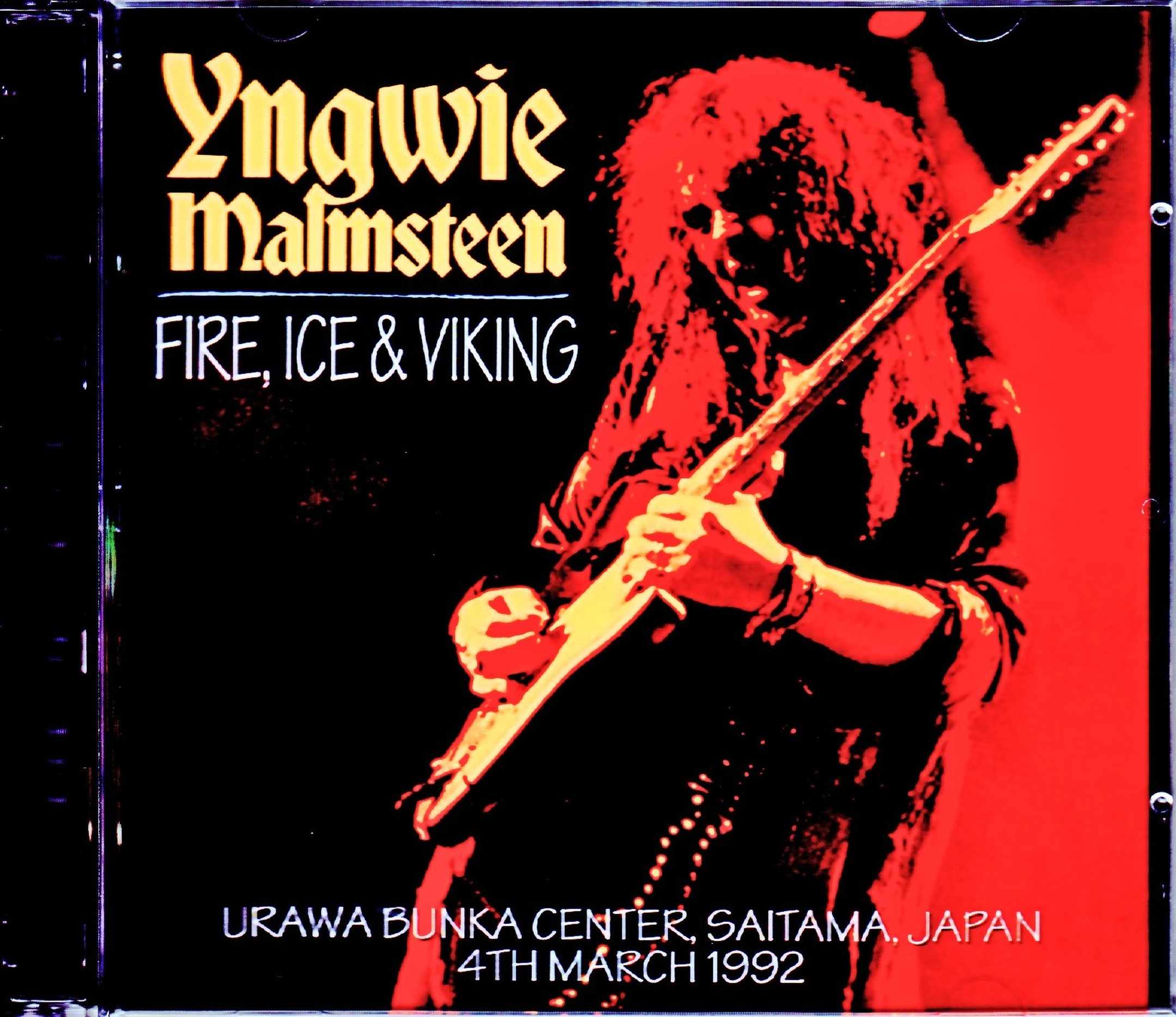 Yngwie Malmsteen インヴェイ・マルムスティーン/Saitama,Japan 1992 Complete