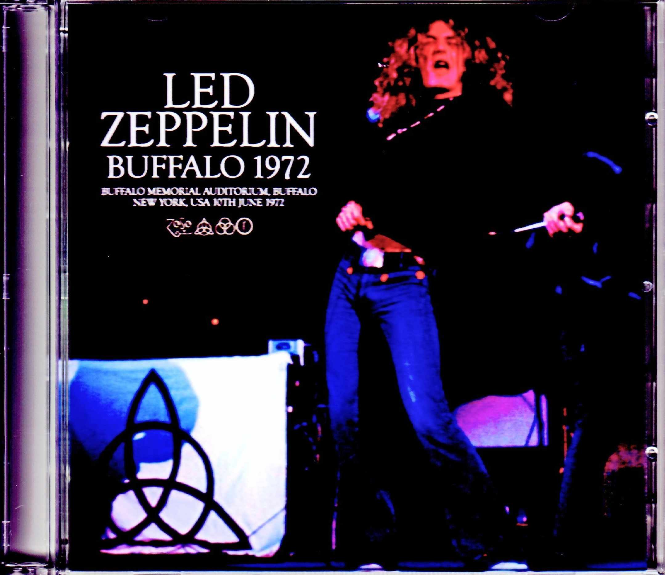 Led Zeppelin レッド・ツェッペリン/NY,USA 6.10.1972 Upgrade