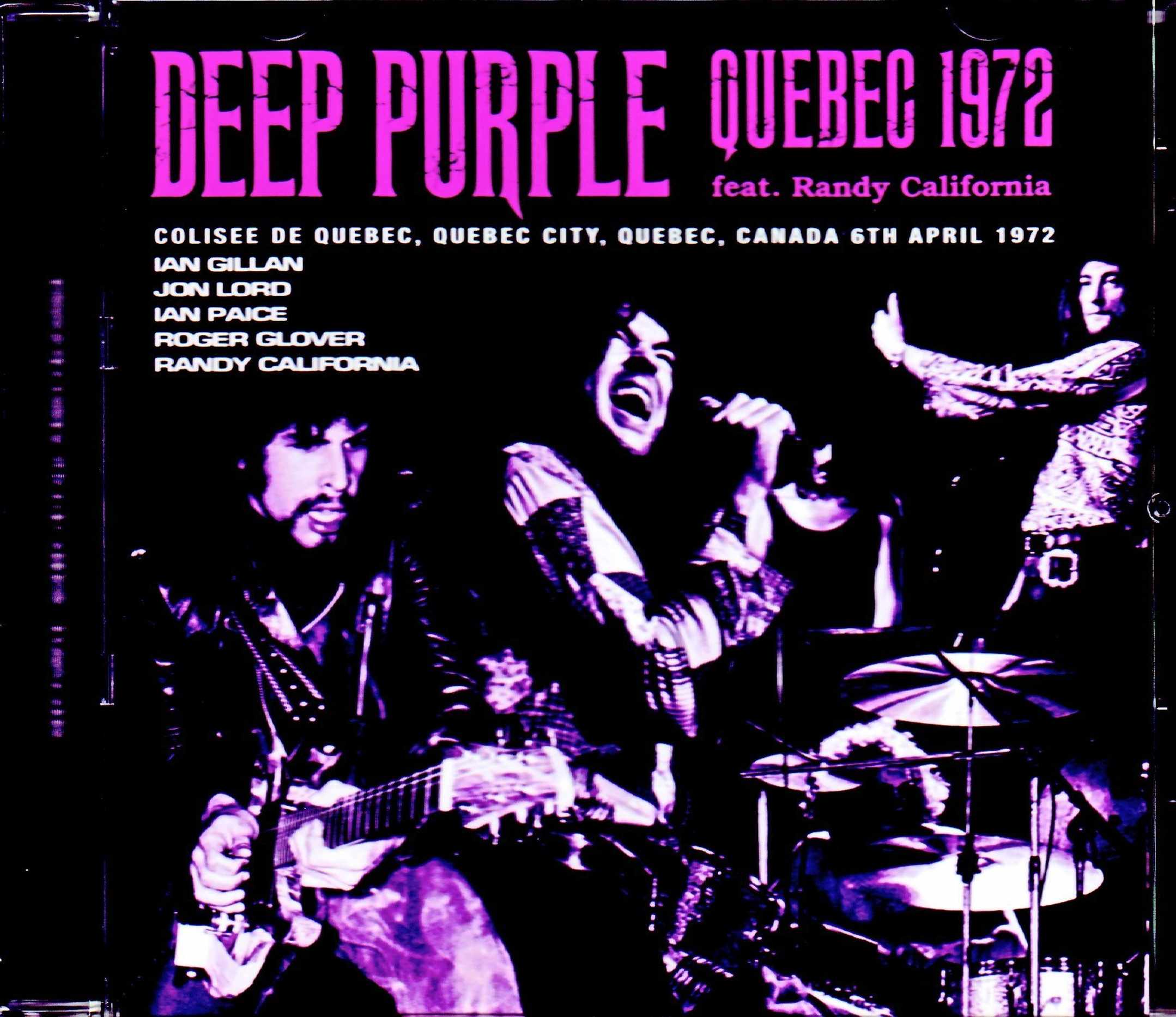 Deep Purple ディープ・パープル/Canada 1972