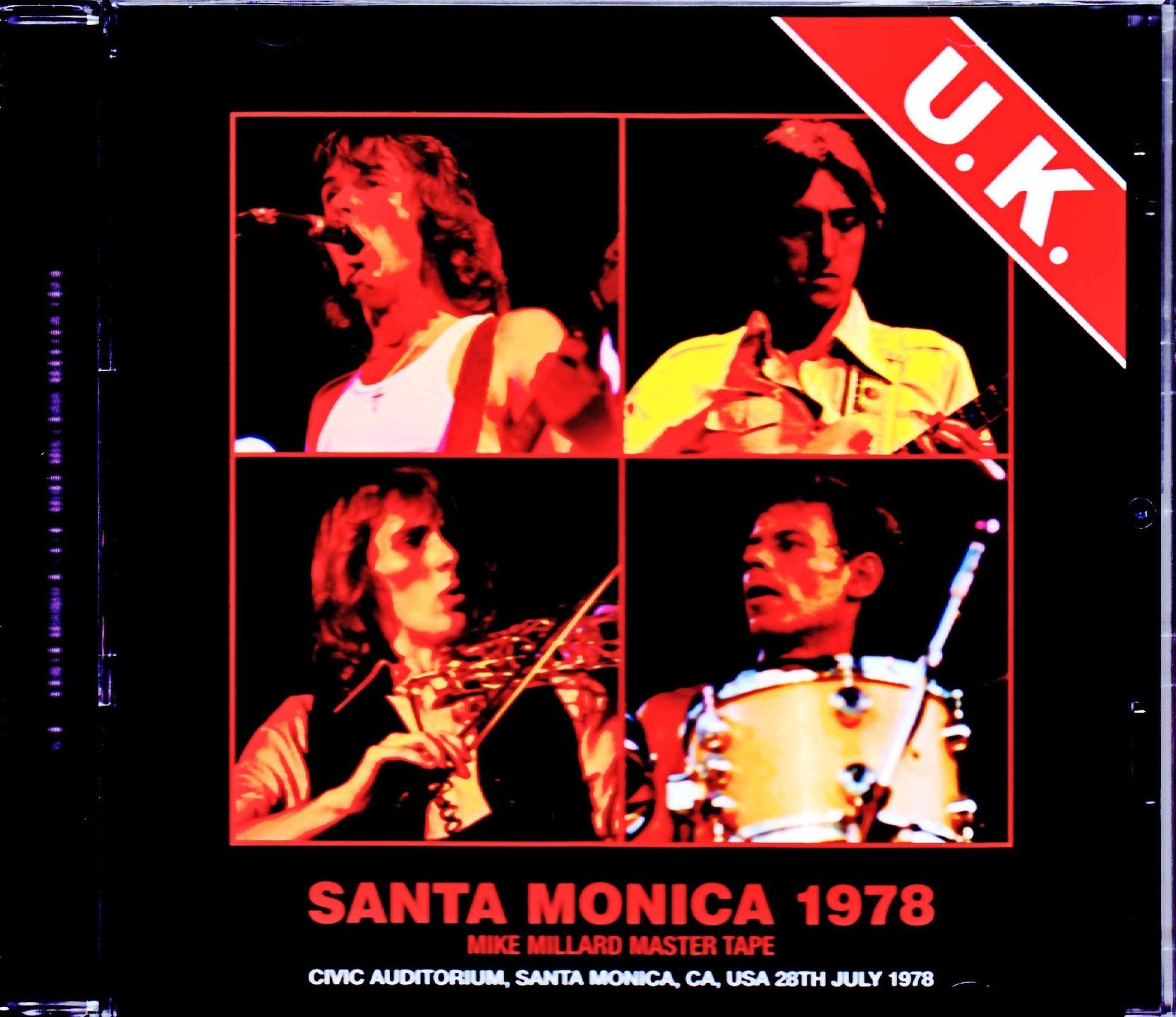 U.K. Allan Holdsworth,John Wetton,Bill Bruford,Eddie Jobson/CA,USA 1978