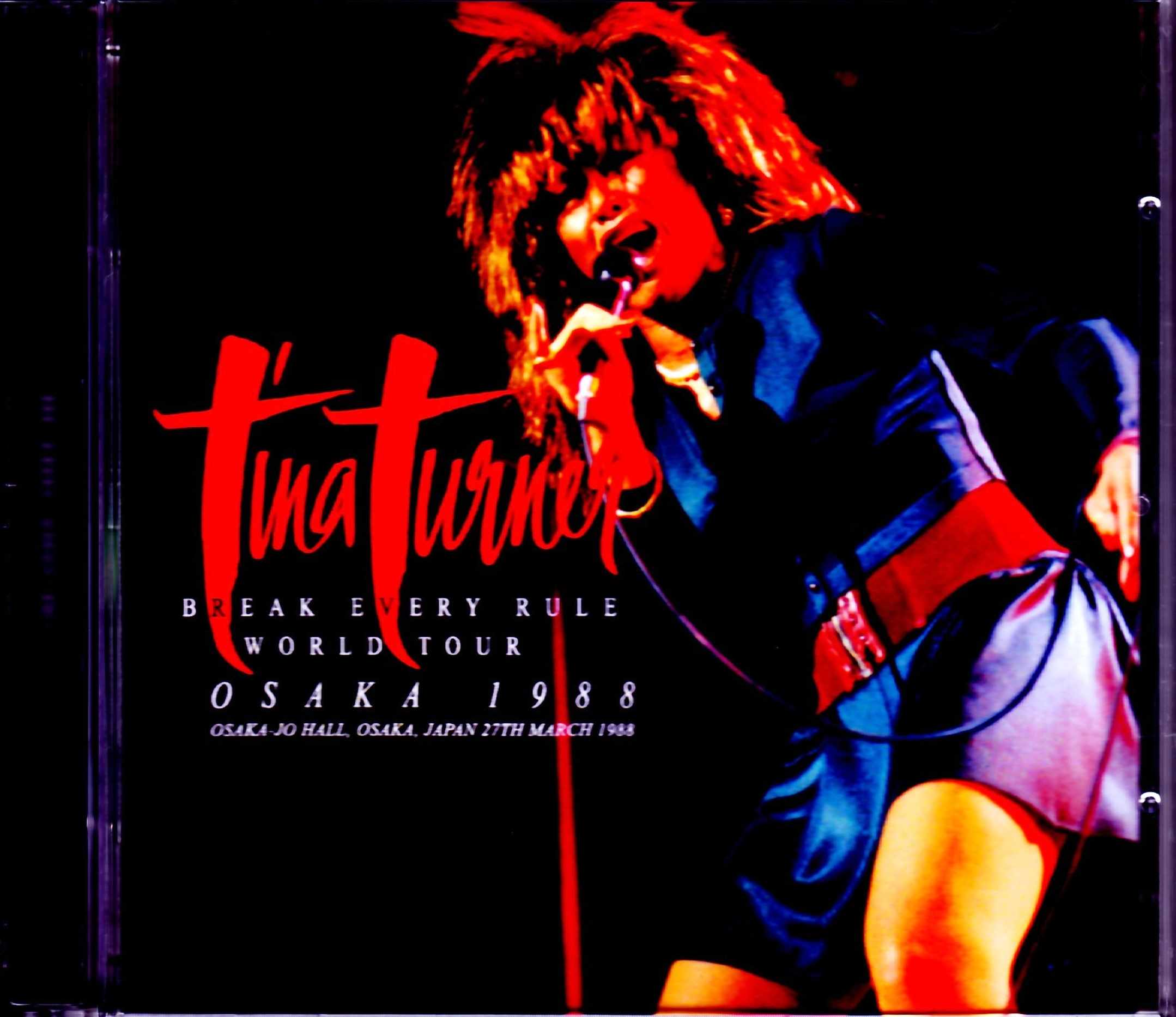 Tina Turner ティナ・ターナー/Osaka,Japan 3.27.1988