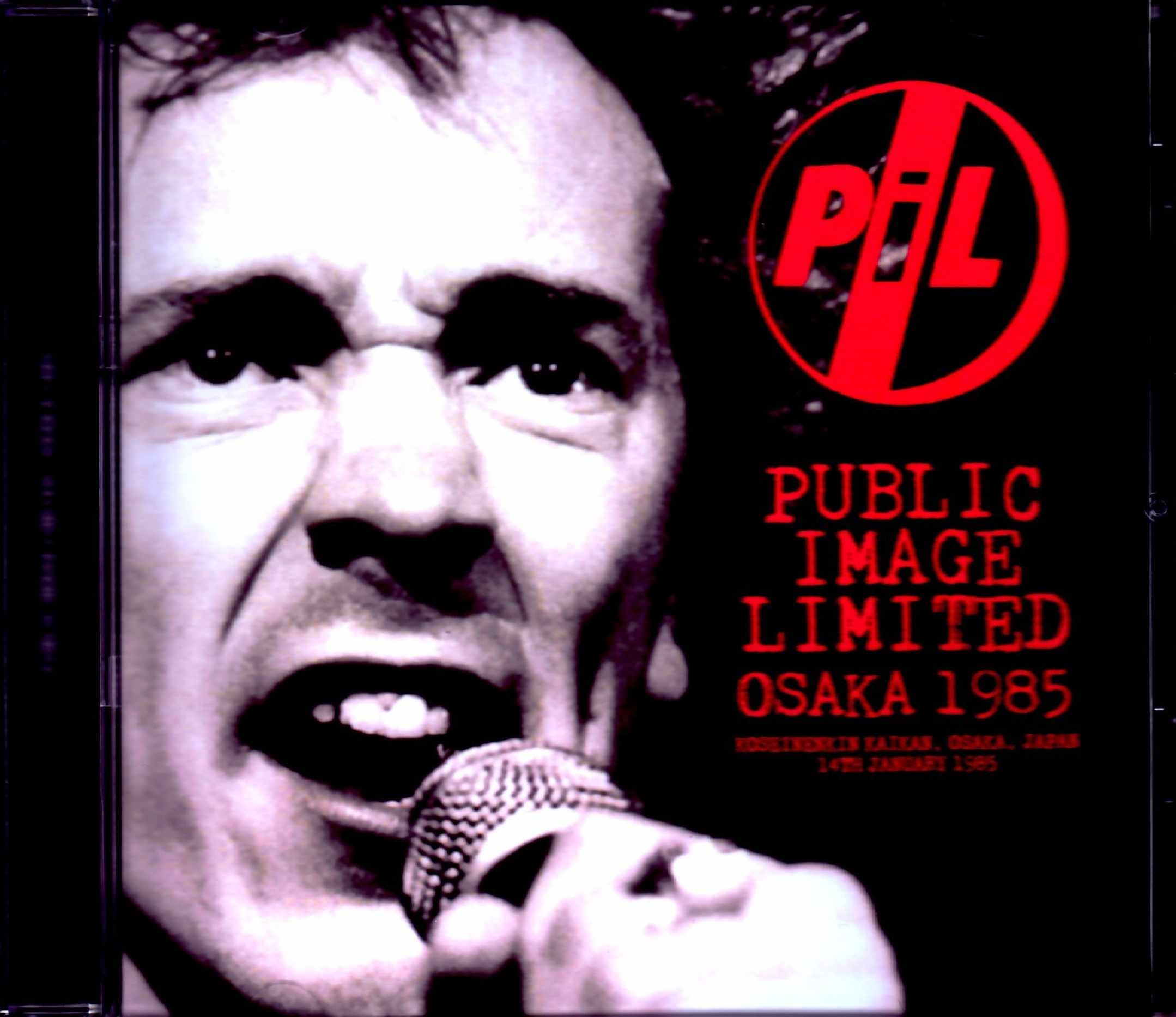 P.I.L. Public Image Limited パブリック・イメージ・リミテッド/Osaka,Japan 1985