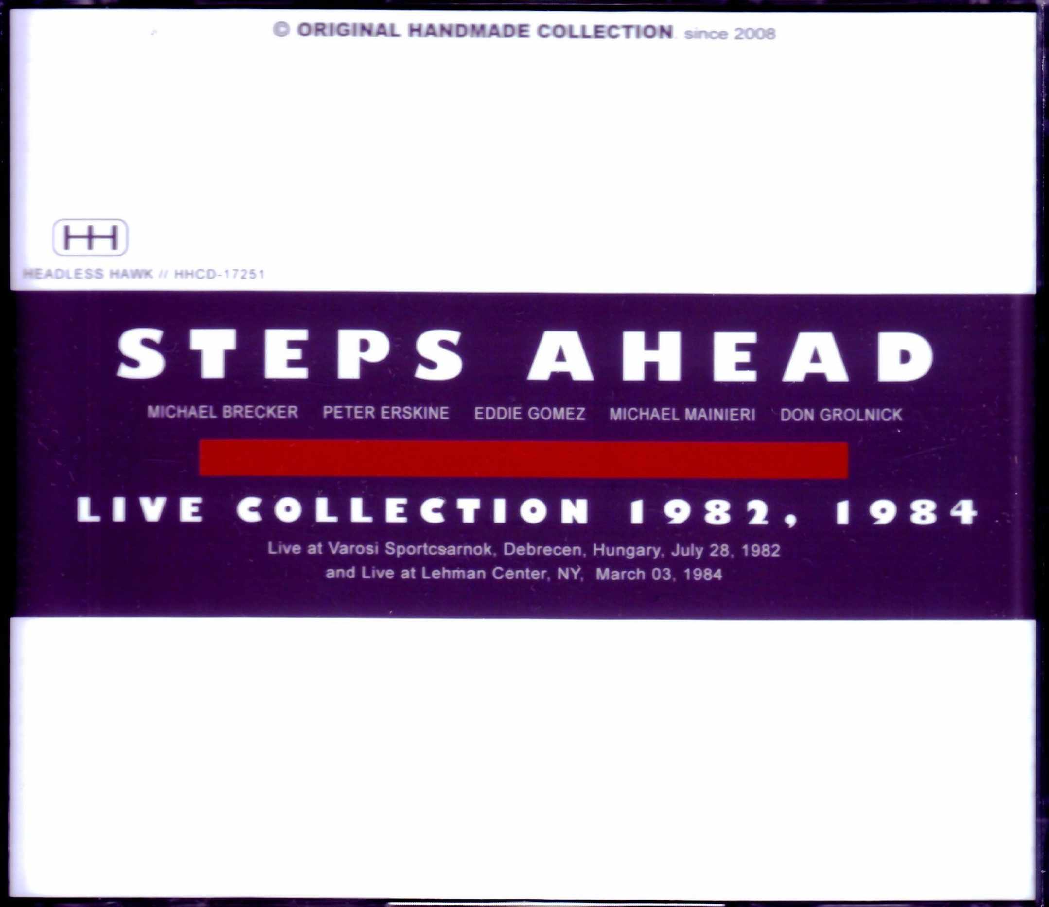 Steps Ahead,Michael Brecker,Mike Mainieri,Don Grolnick ステップス・アヘッド/Hungary 1982 & more