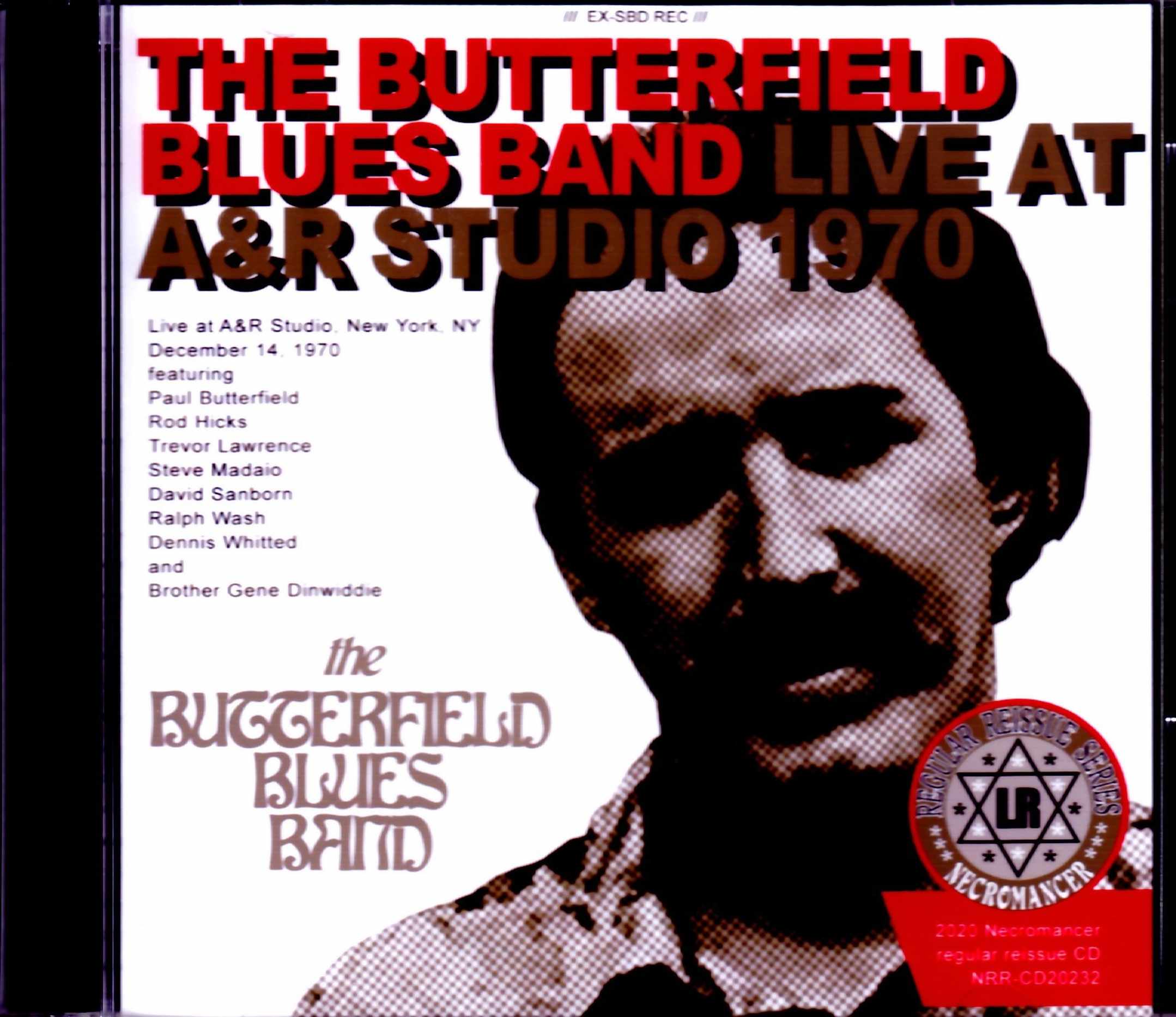 Butterfield Blues Band ポール・バタフィールド デヴィッド・サンボーン/NY,USA 1970