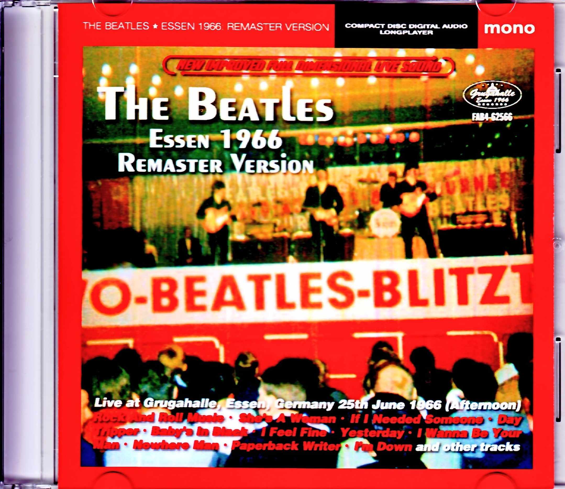 Beatles ビートルズ/Germany 6.25.1966 Afternoon Show