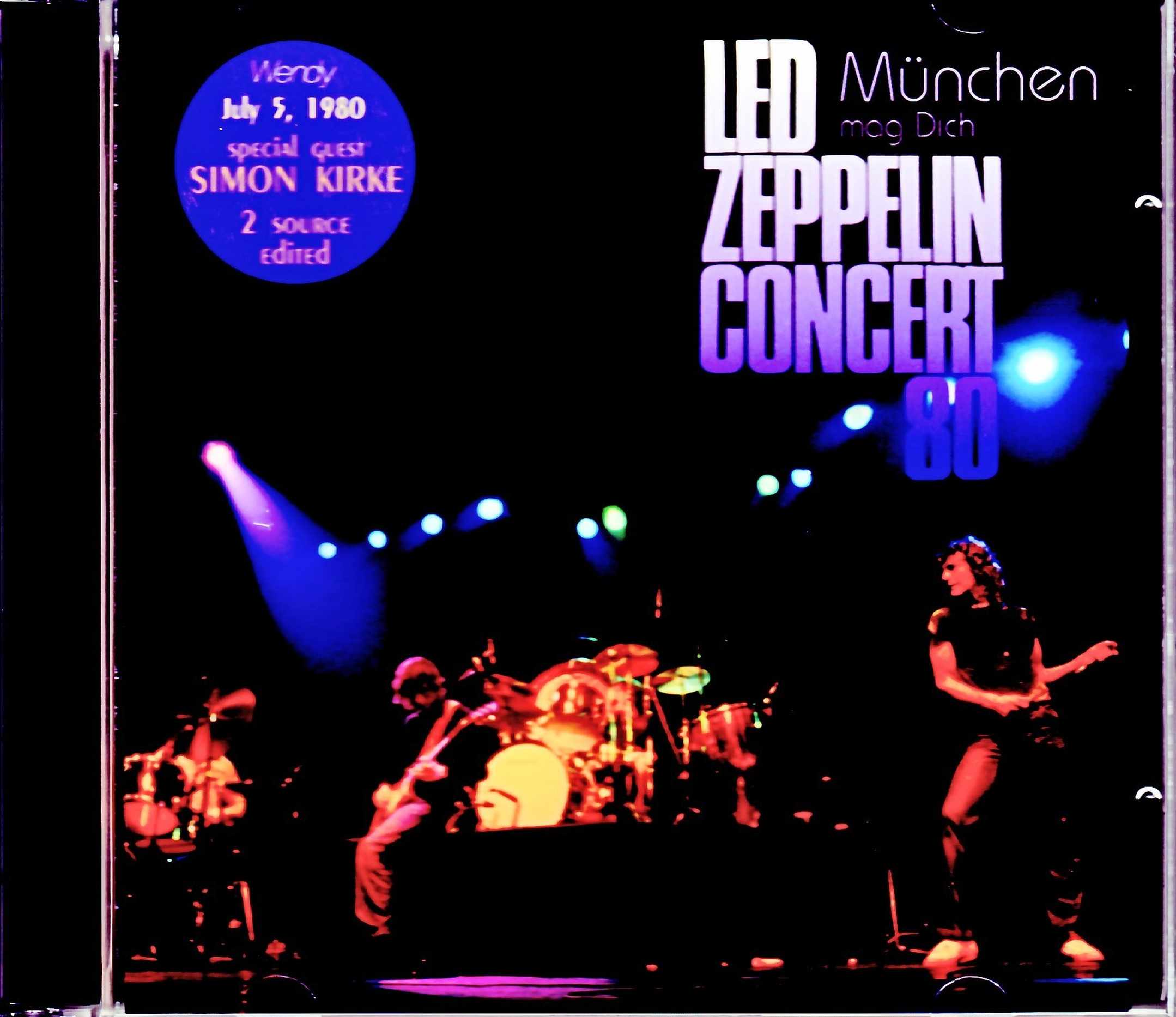 Led Zeppelin レッド・ツェッペリン/Germany 7.5.1980 2Source Complete