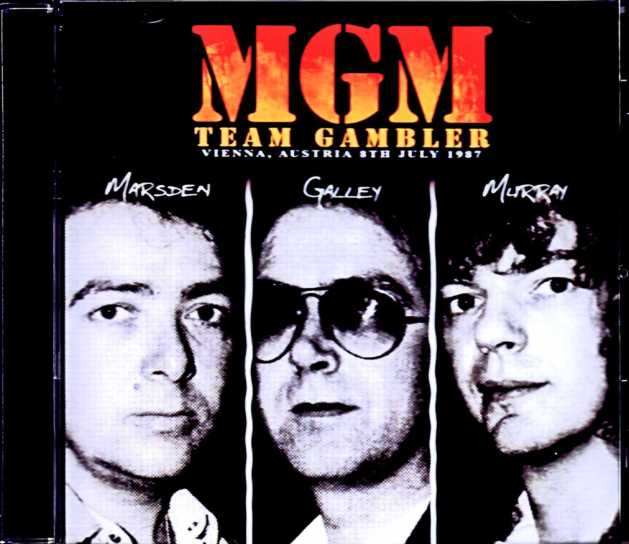 MGM Team Gambler ex. Whitesnake Marsden,Galley & Murray/元ホワイトスネイクのメンバー結集 Austria 1987