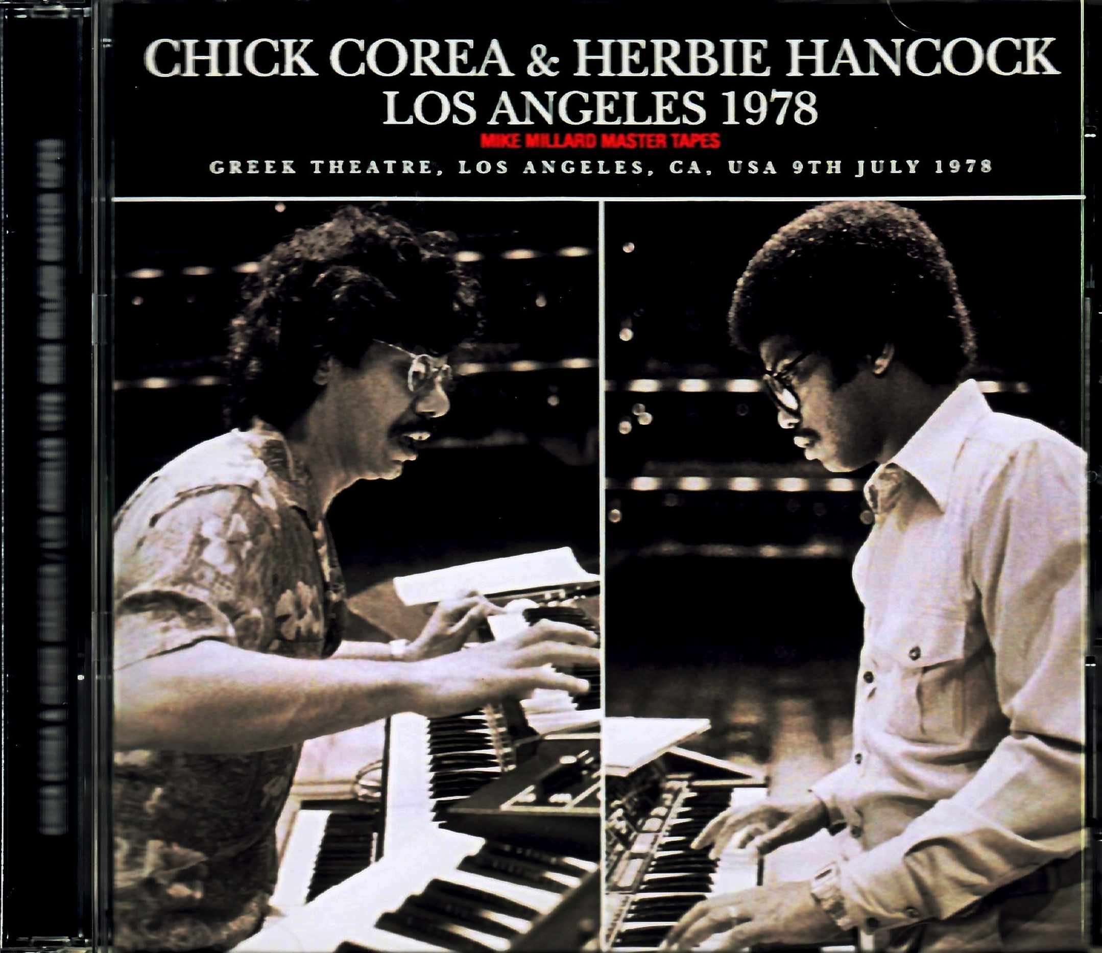 Chick Corea,Herbie Hancock チック・コリア ハービー・ハンコック/CA,USA 1978 Mike Millard Master Tapes