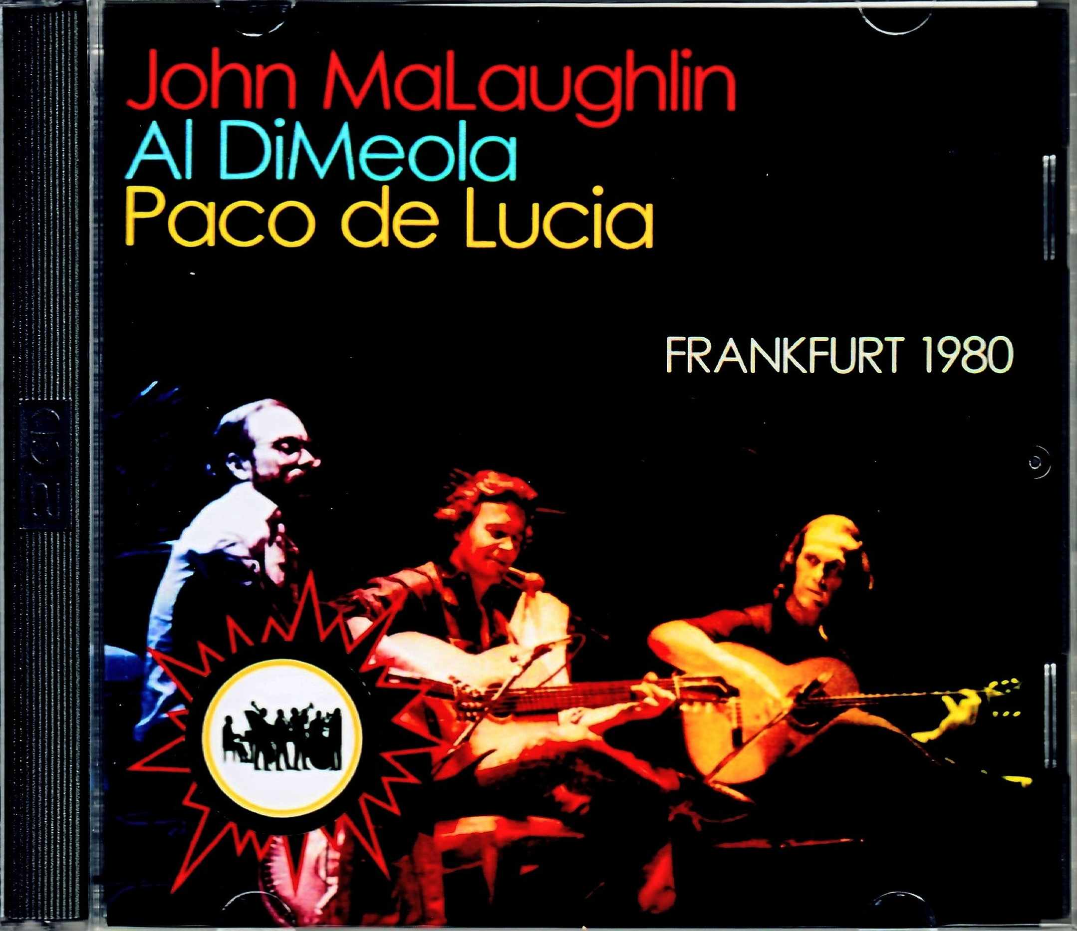 John McLaughlin,Paco de Lucia,Al Di Meola ジョン・マクラフリン パコ・デ・ルシア アル・ディ・メオラ/Germany 1980 Complete