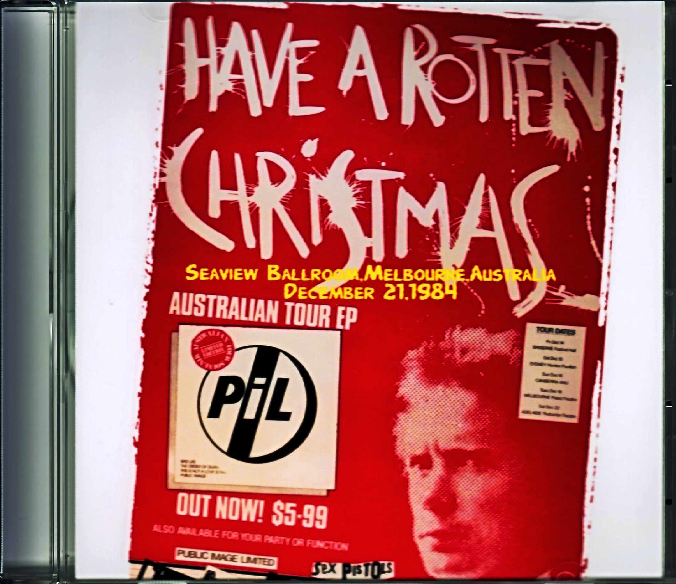 P.I.L. Public Image Ltd パブリック・イメージ・リミテッド/Australia 1984