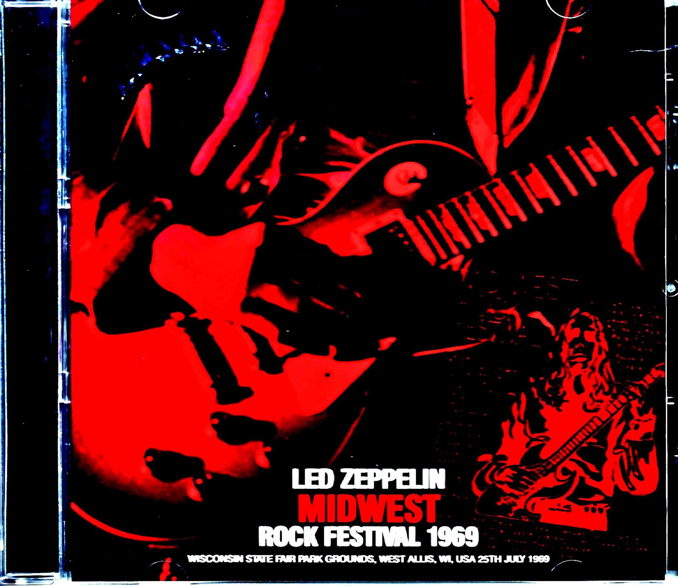 Led Zeppelin レッド・ツェッペリン/WI,USA 1969
