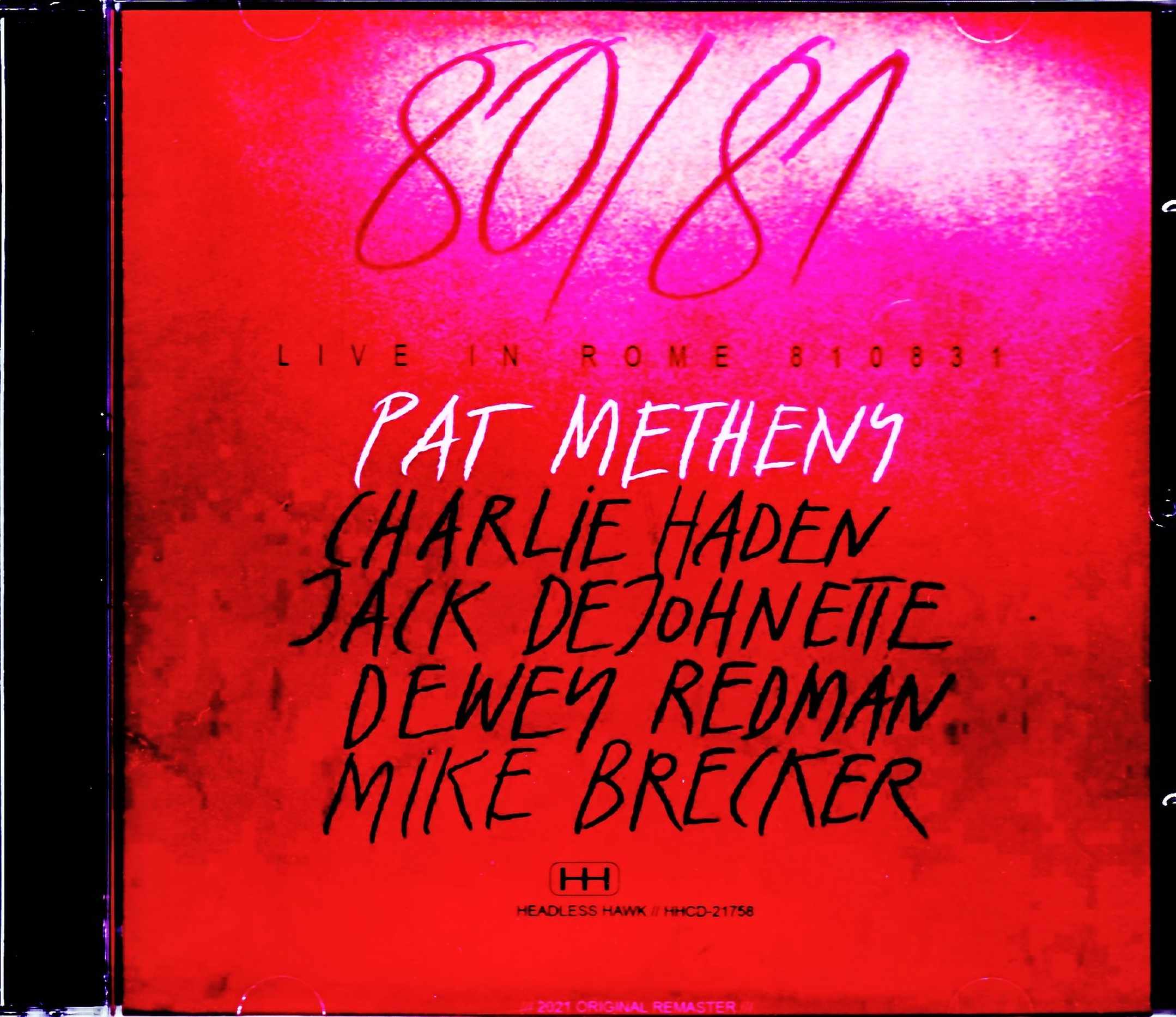 Pat Metheny,Charlie Haden パット・メセニー チャーリー・ヘイデン/Italy 1981