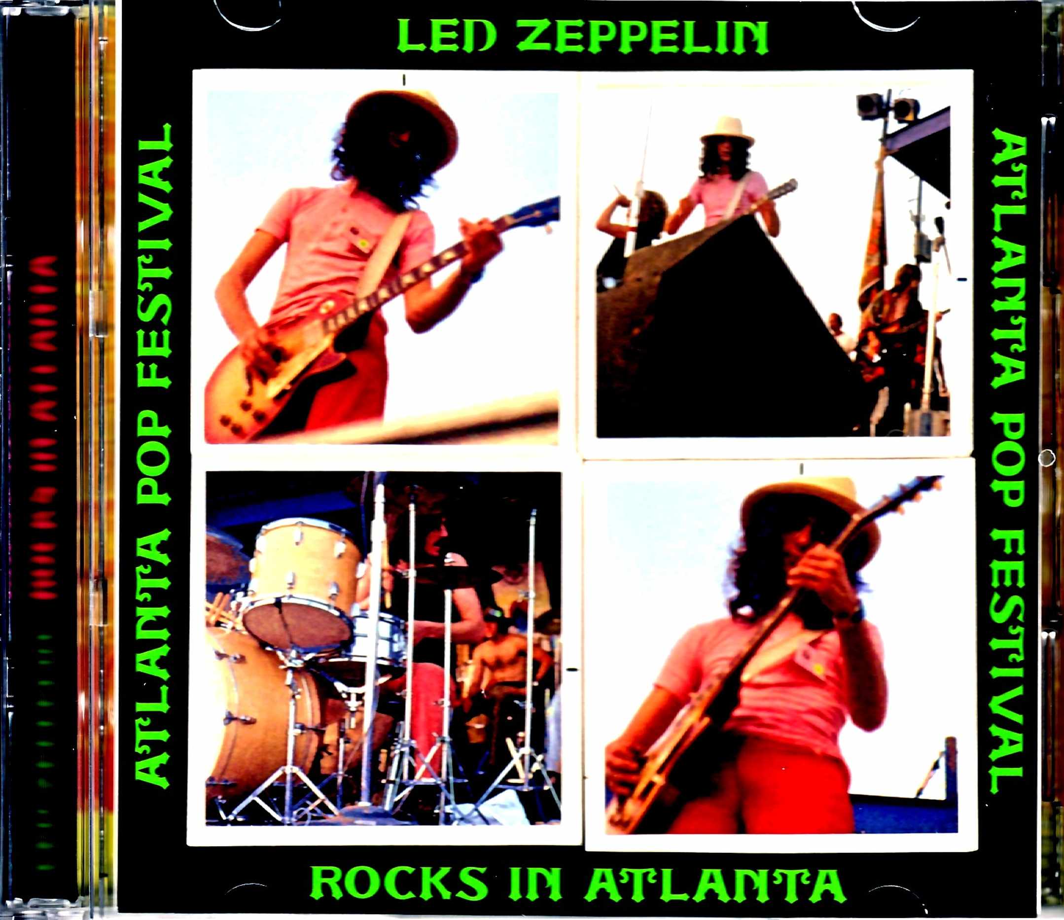 Led Zeppelin レッド・ツェッペリン/GA,USA 1969 Atlanta Pop Festival
