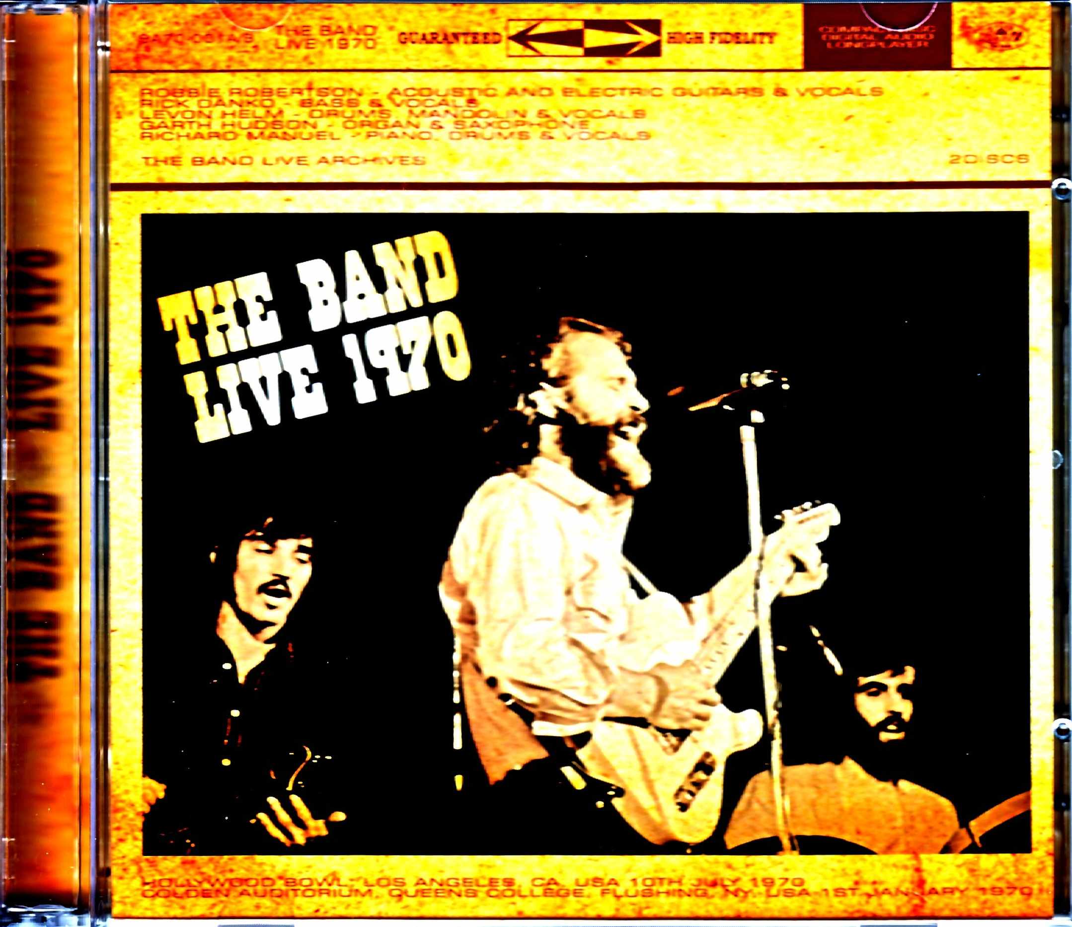 Band,The ザ・バンド/CA,USA 1970 & more