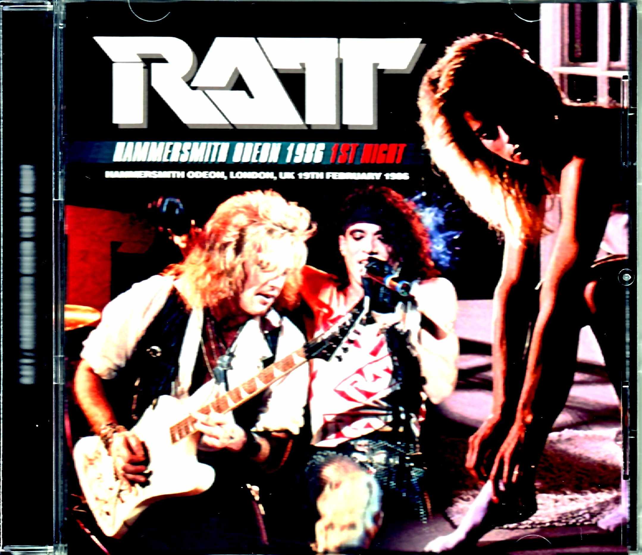 Ratt ラット/London,UK 2.19.1986
