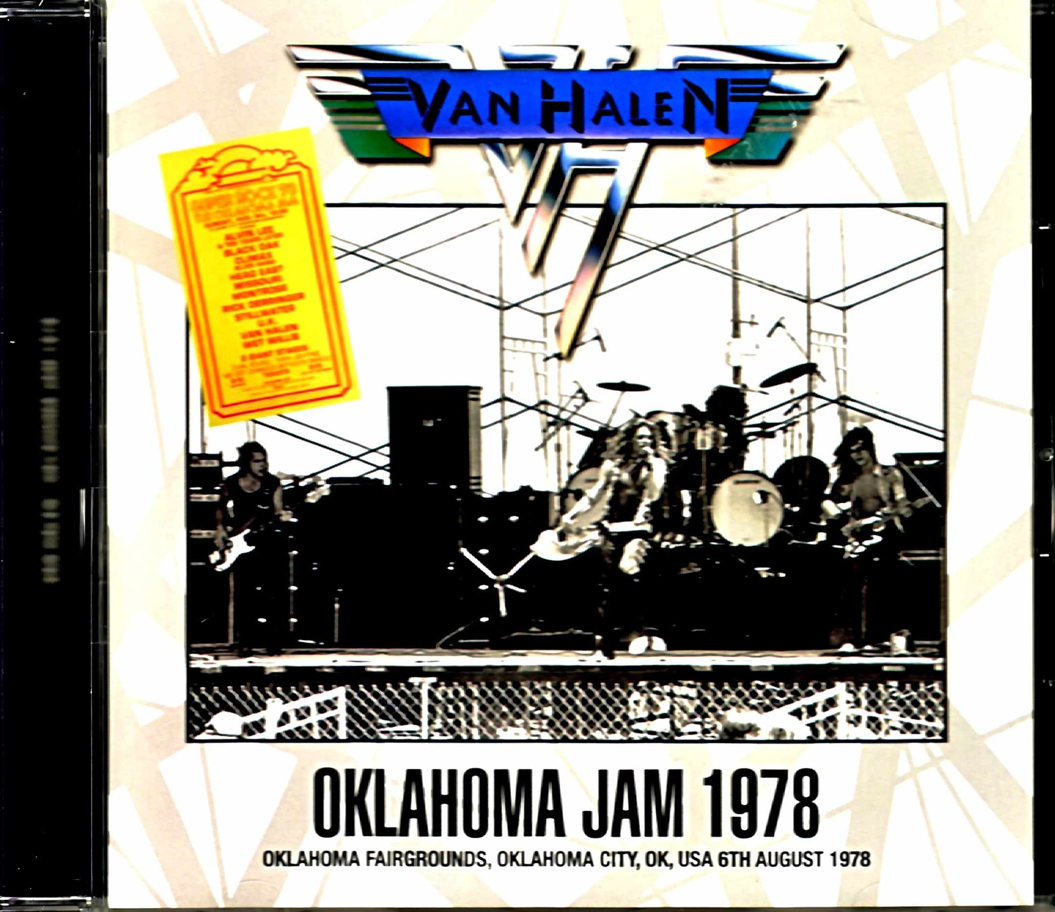 Van Halen ヴァン・ヘイレン/OK,USA 1978 Upgrade