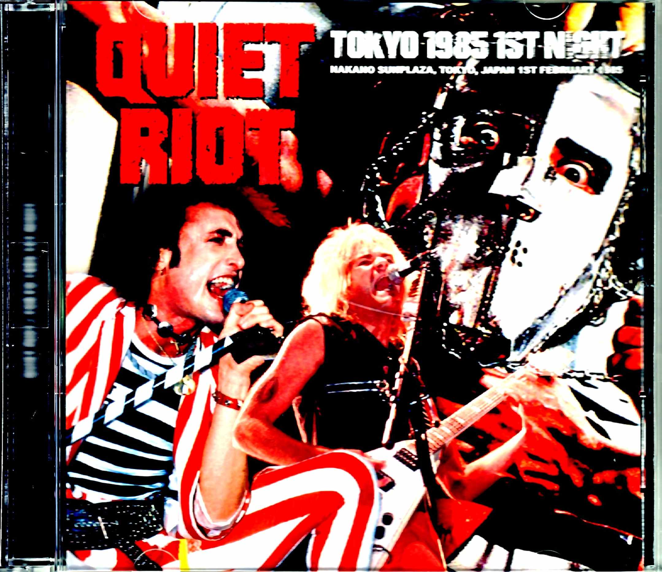 Quiet Riot クワイエット・ライオット/Tokyo,Japan 2.1.1985