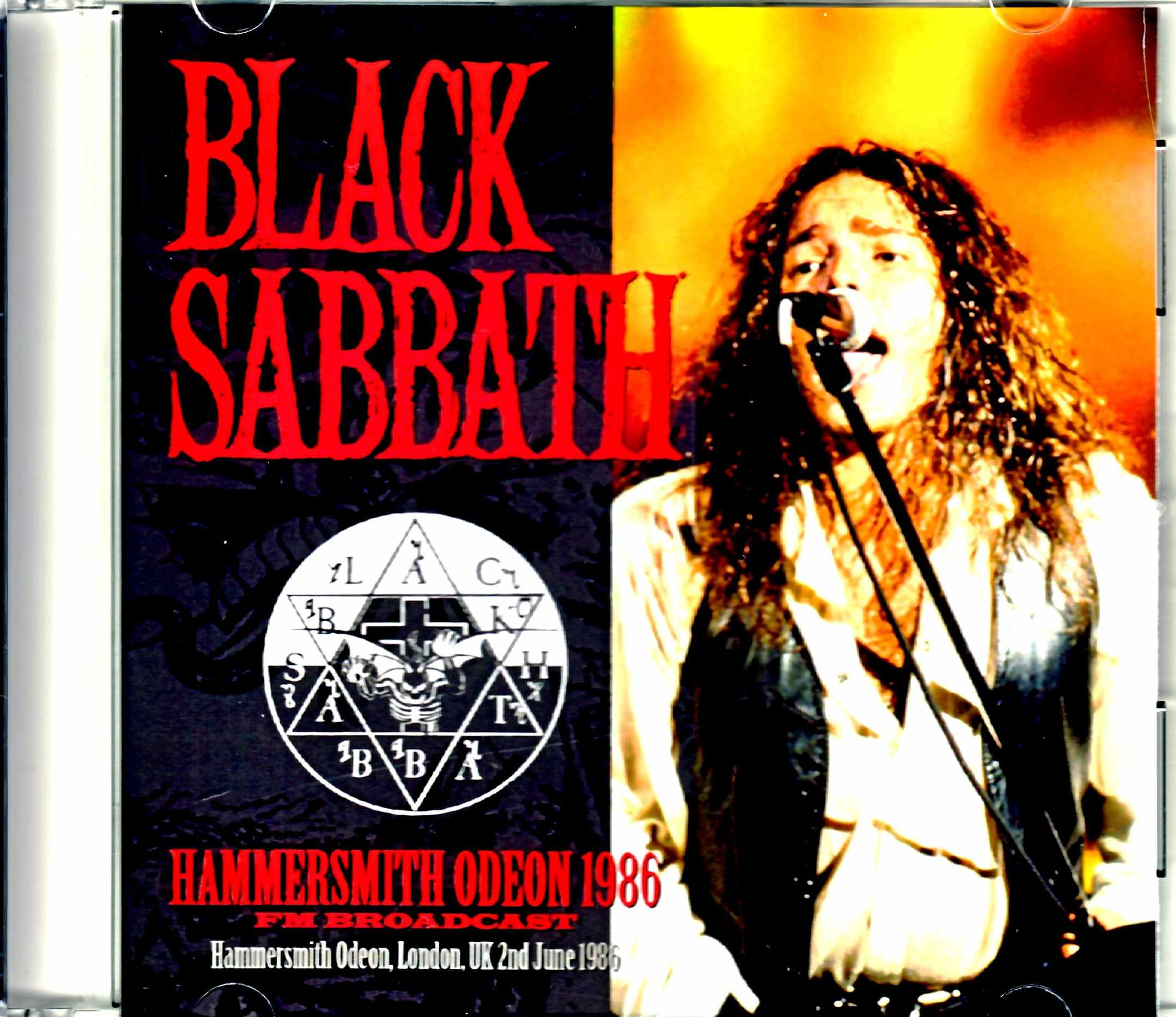 Black Sabbath ブラック・サバス/London,UK 6.2.1986