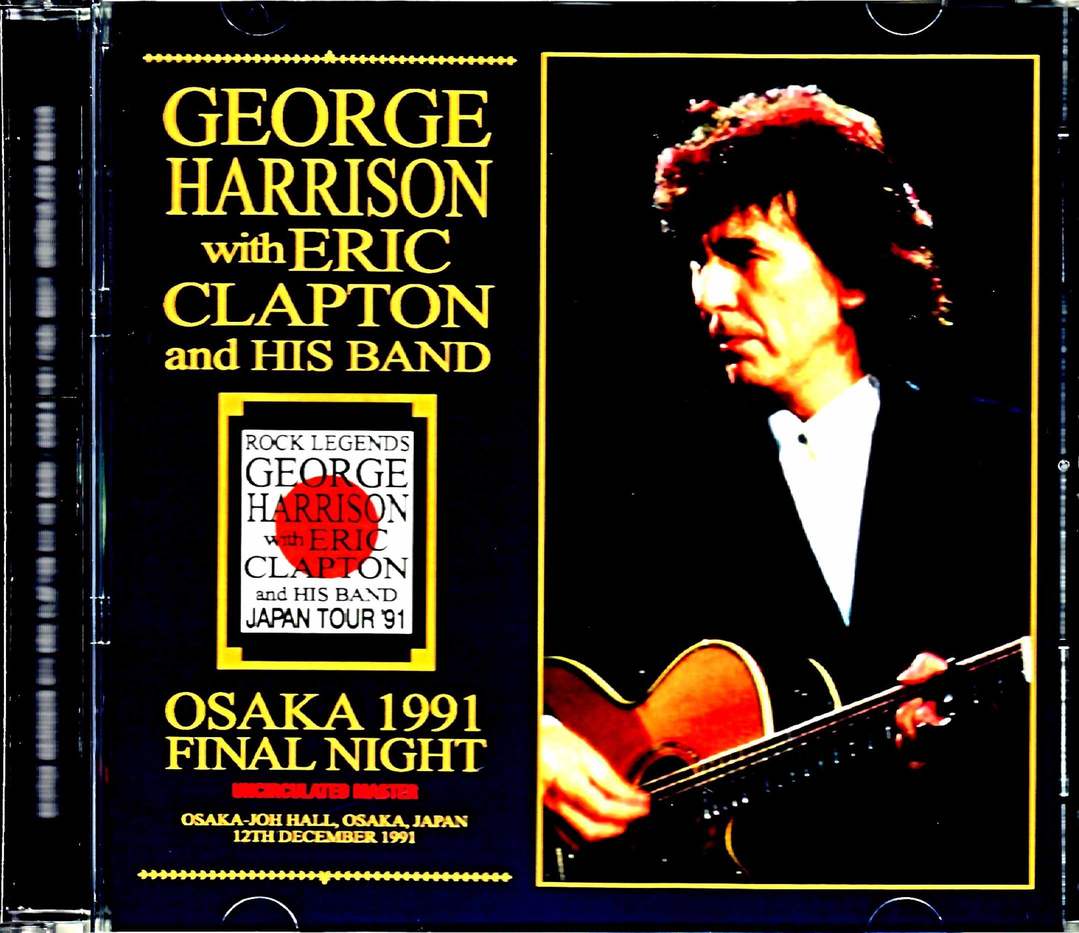 George Harrison,Eric Clapton ジョージ・ハリソン エリック・クラプトン/Osaka,Japan 12.12.1991