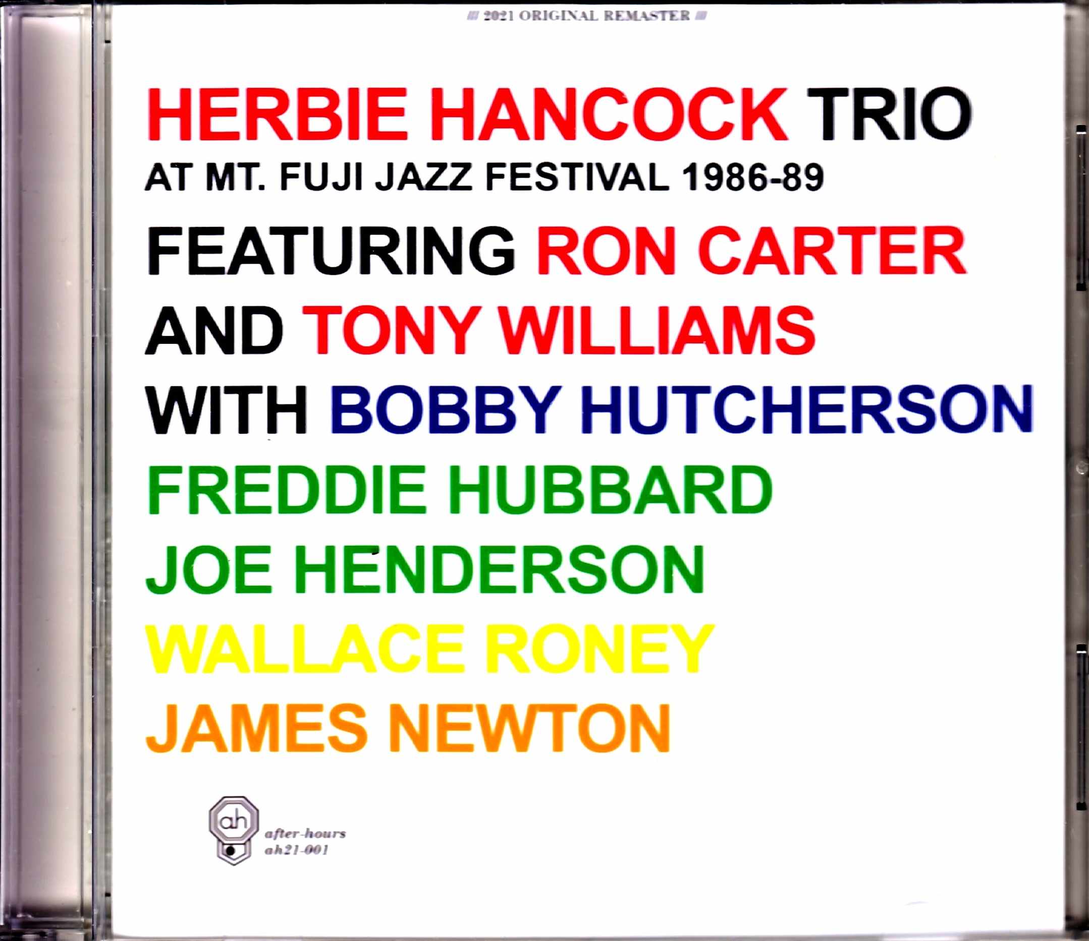 Herbie Hancock Trio,Ron Carter,Tony Williams ハービー・ハンコック/マウント・富士 Yamanashi,Japan 1986-1989