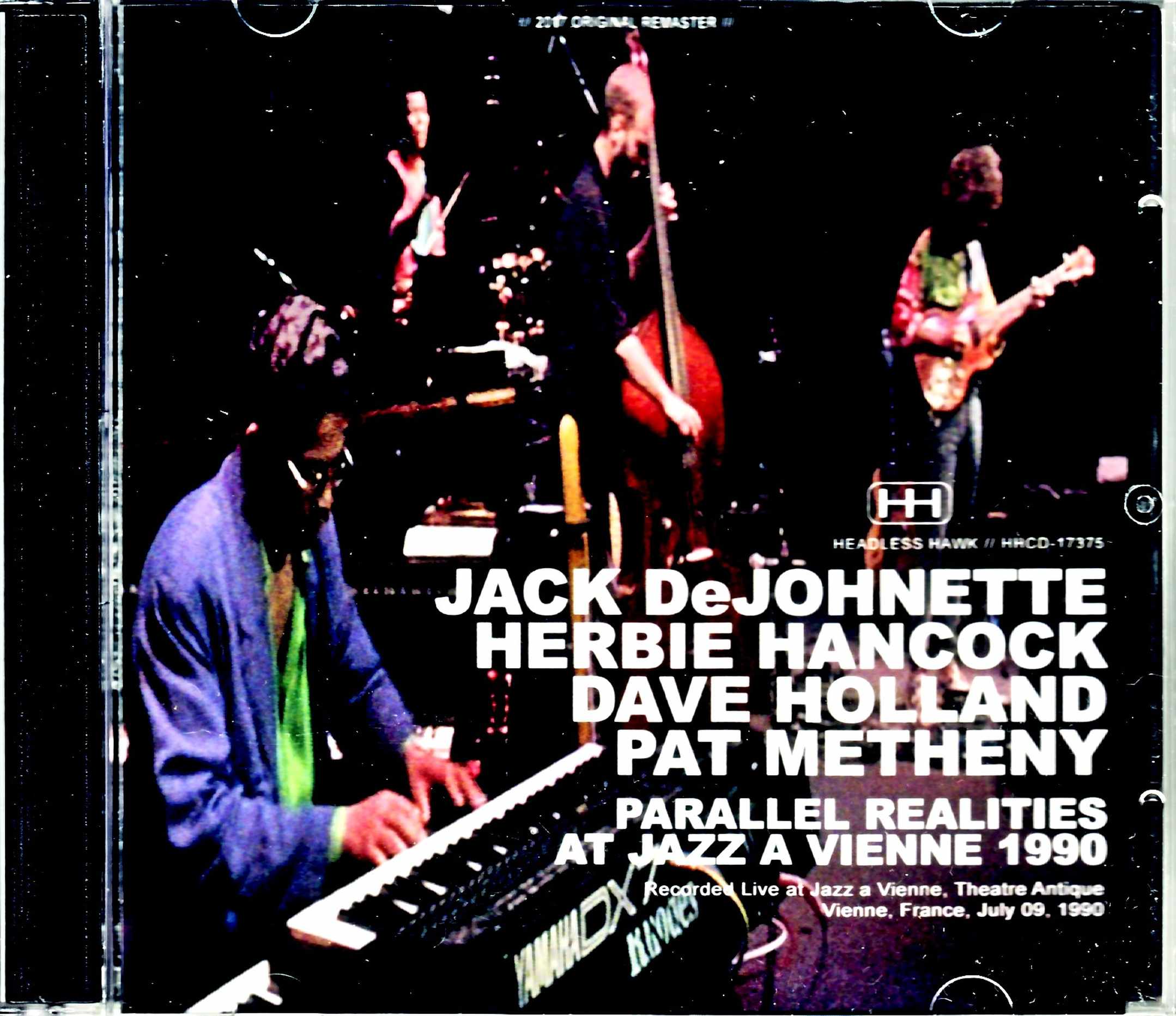 Pat Metheny,Herbie Hancock,Jack DeJohnette,Dave Holland パット・メセニー/France 7.9.1990
