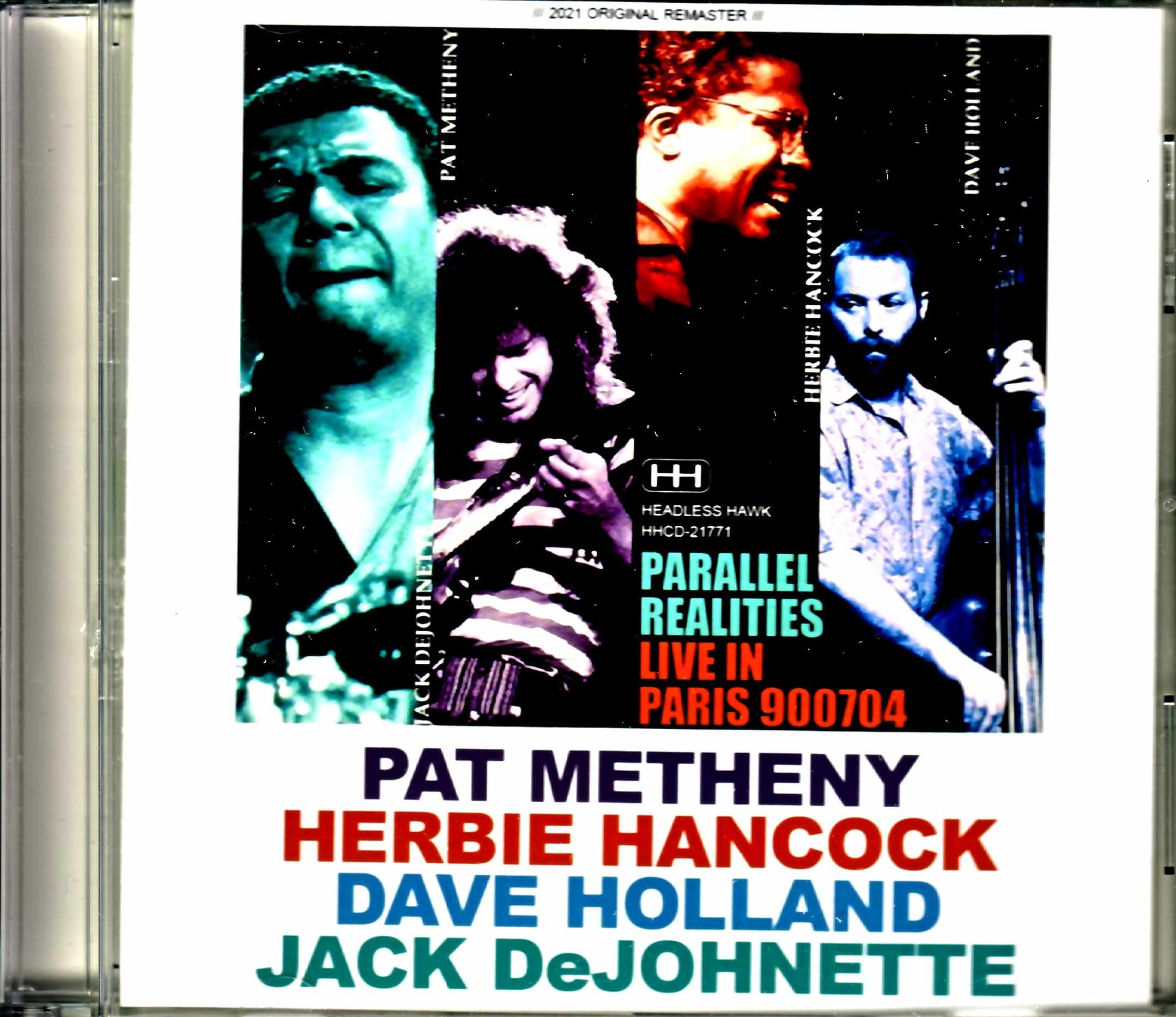 Pat Metheny,Herbie Hancock,Jack DeJohnette,Dave Holland パット・メセニー/France 7.4.1990