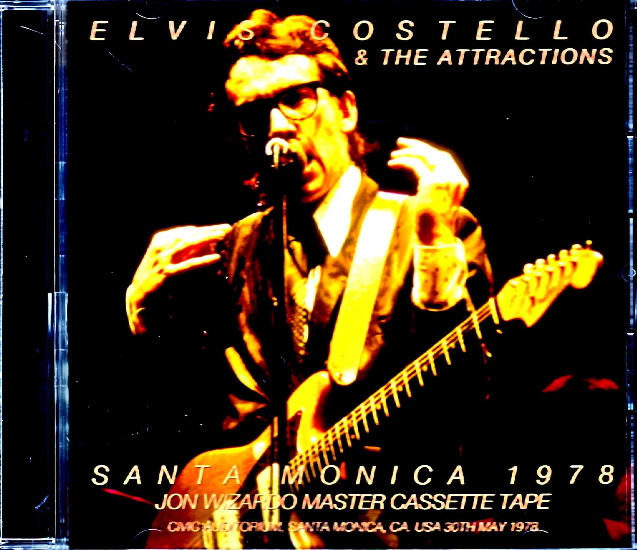 Elvis Costello & the Attractions エルヴィス・コステロ/CA,USA 1978 Jon Wizardo Master Tapes