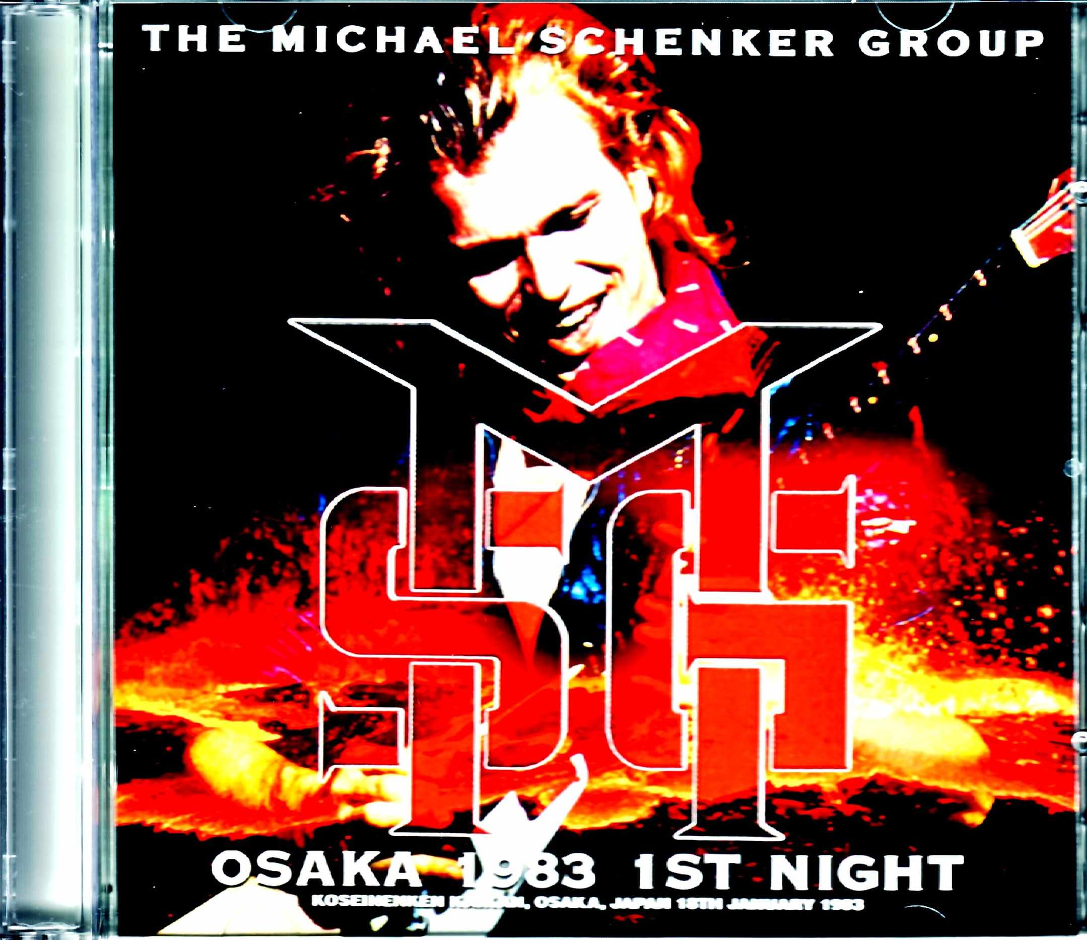 Michael Schenker Group マイケル・シェンカー/Osaka,Japan 1.18.1983