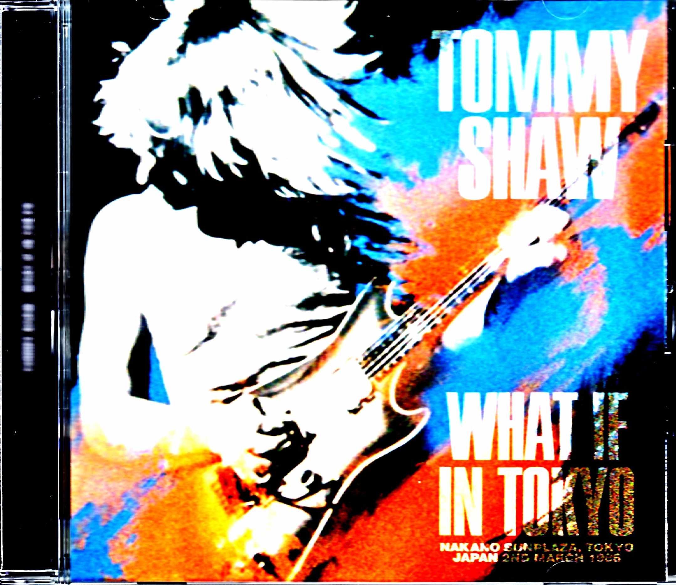 Tommy Shaw トミー・ショウ/Tokyo,Japan 3.2.1986