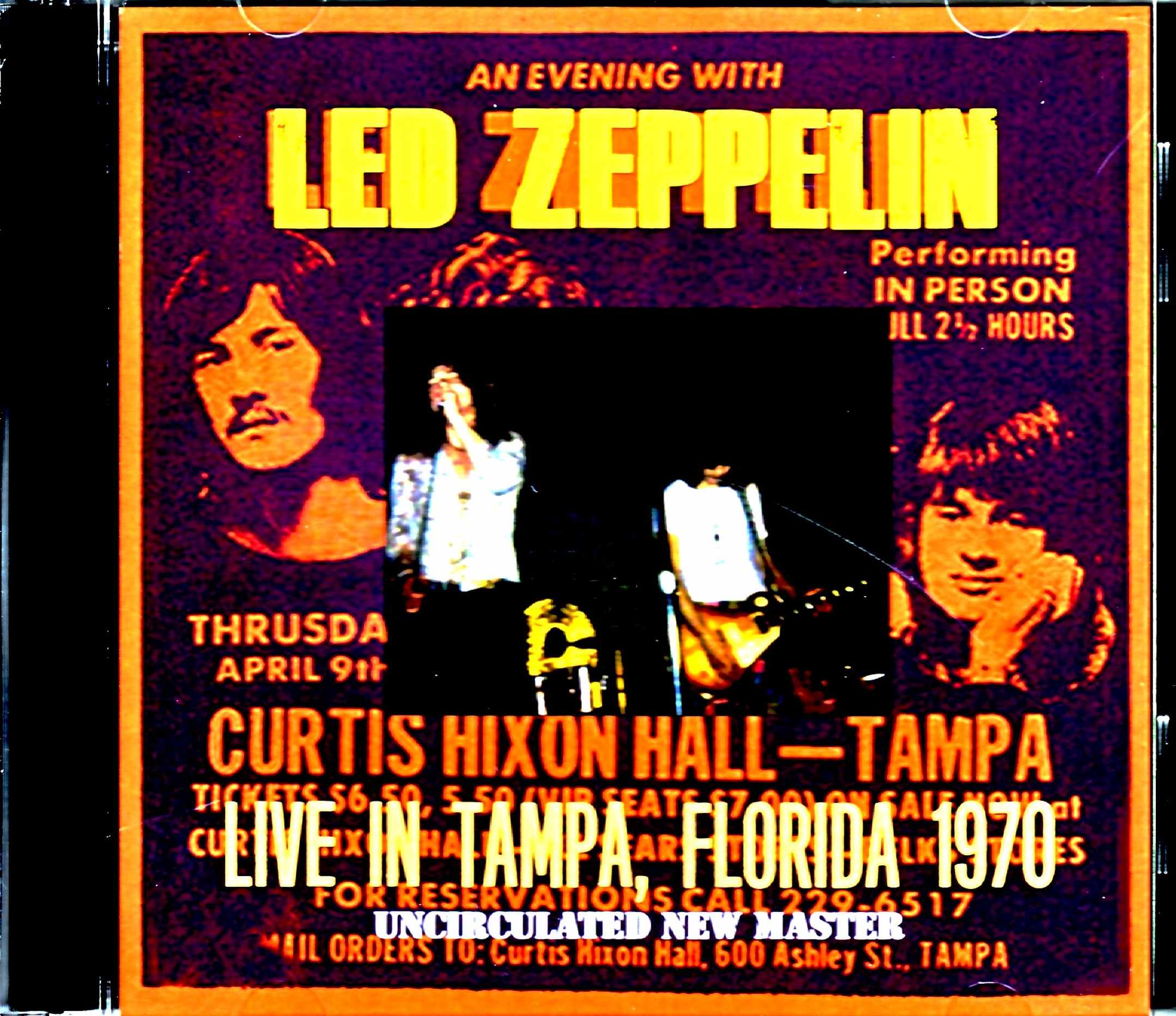 Led Zeppelin レッド・ツェッペリン/FL,USA 4.9.1970