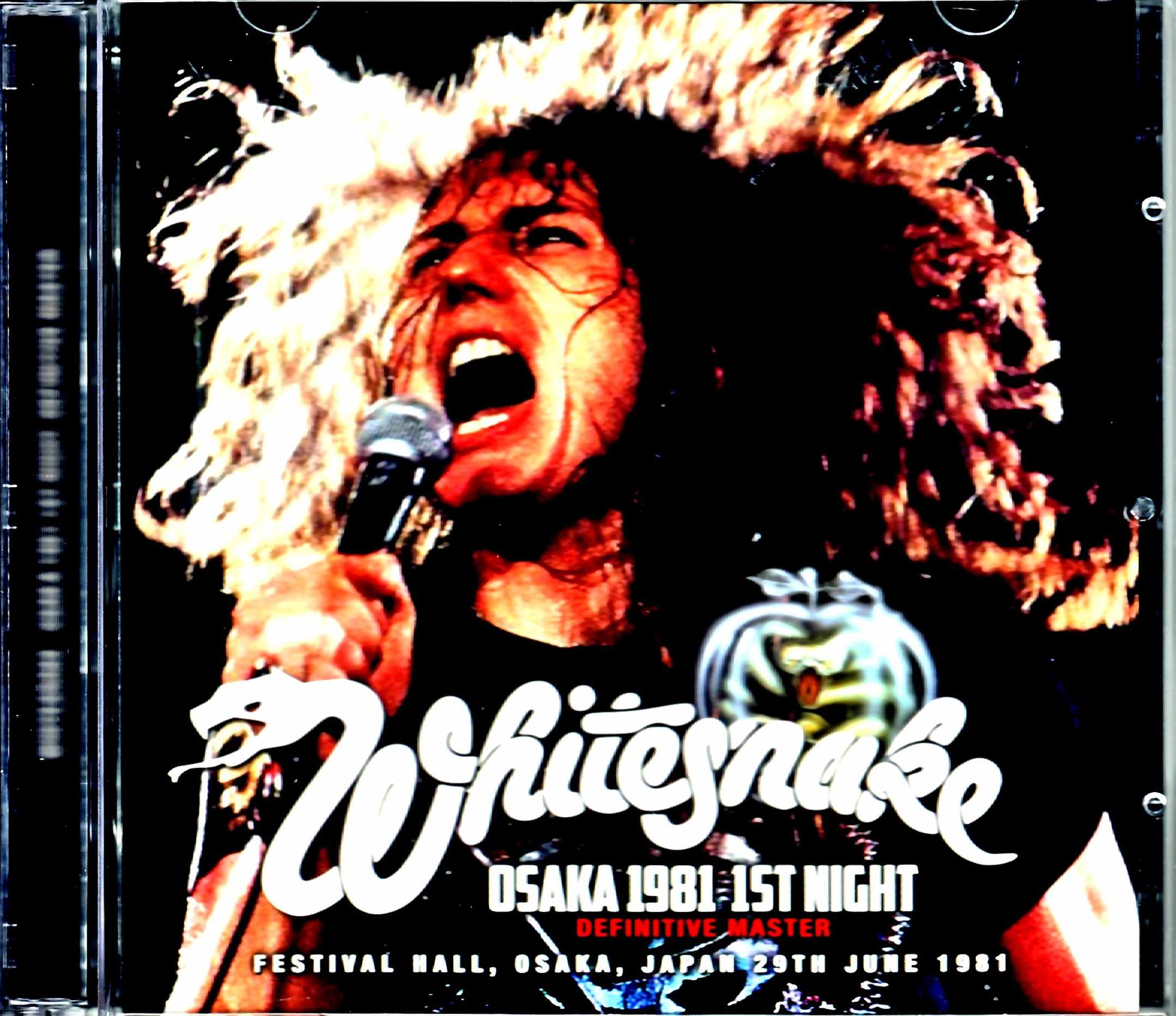 Whitesnake ホワイトスネイク/Osaka,Japan  6.29.1981