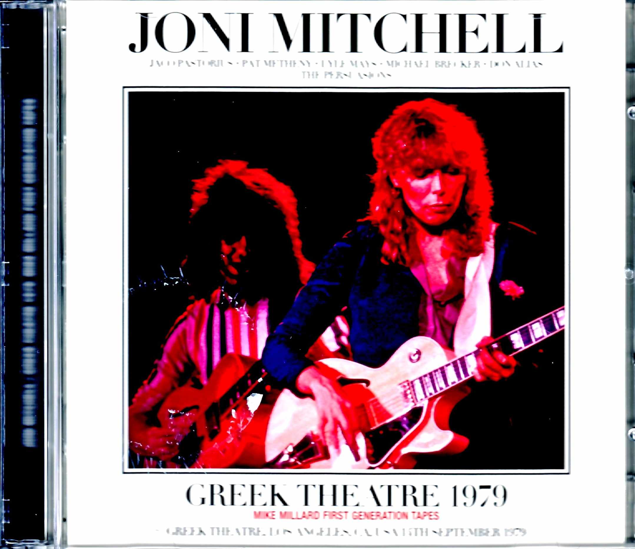 Joni Mitchell ジョニ・ミッチェル/CA,USA 1979 Mike Millard 1st Generation Tapes